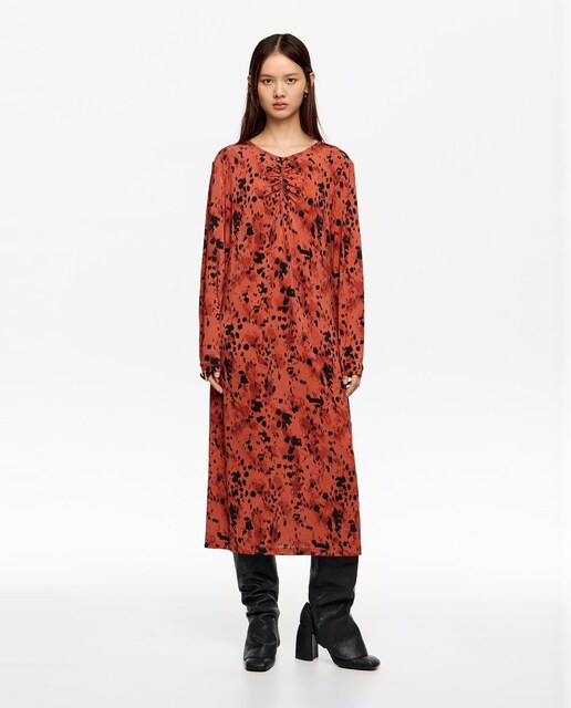 Imagem 0 de Vestido com Decote Franzido Lynx