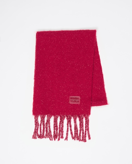 Imagem 0 de Cachecol Fúcsia com Franjas