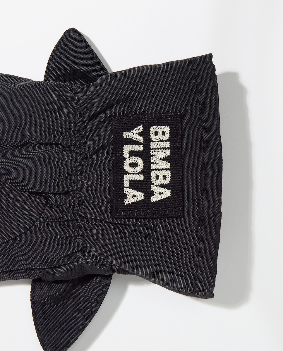 Luvas em Nylon com Laço Preto-3