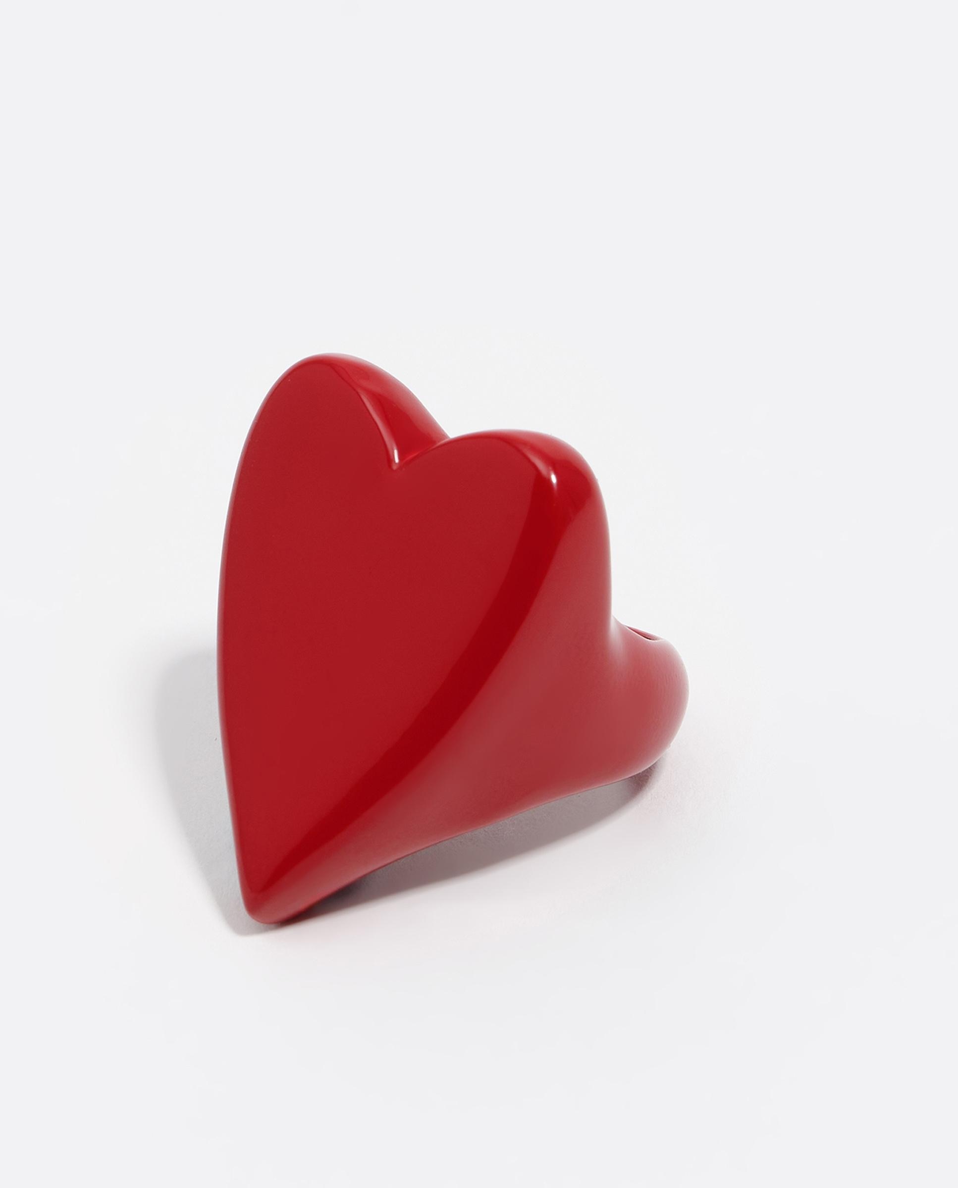 Imagem 0 de Anel Coração Vermelho