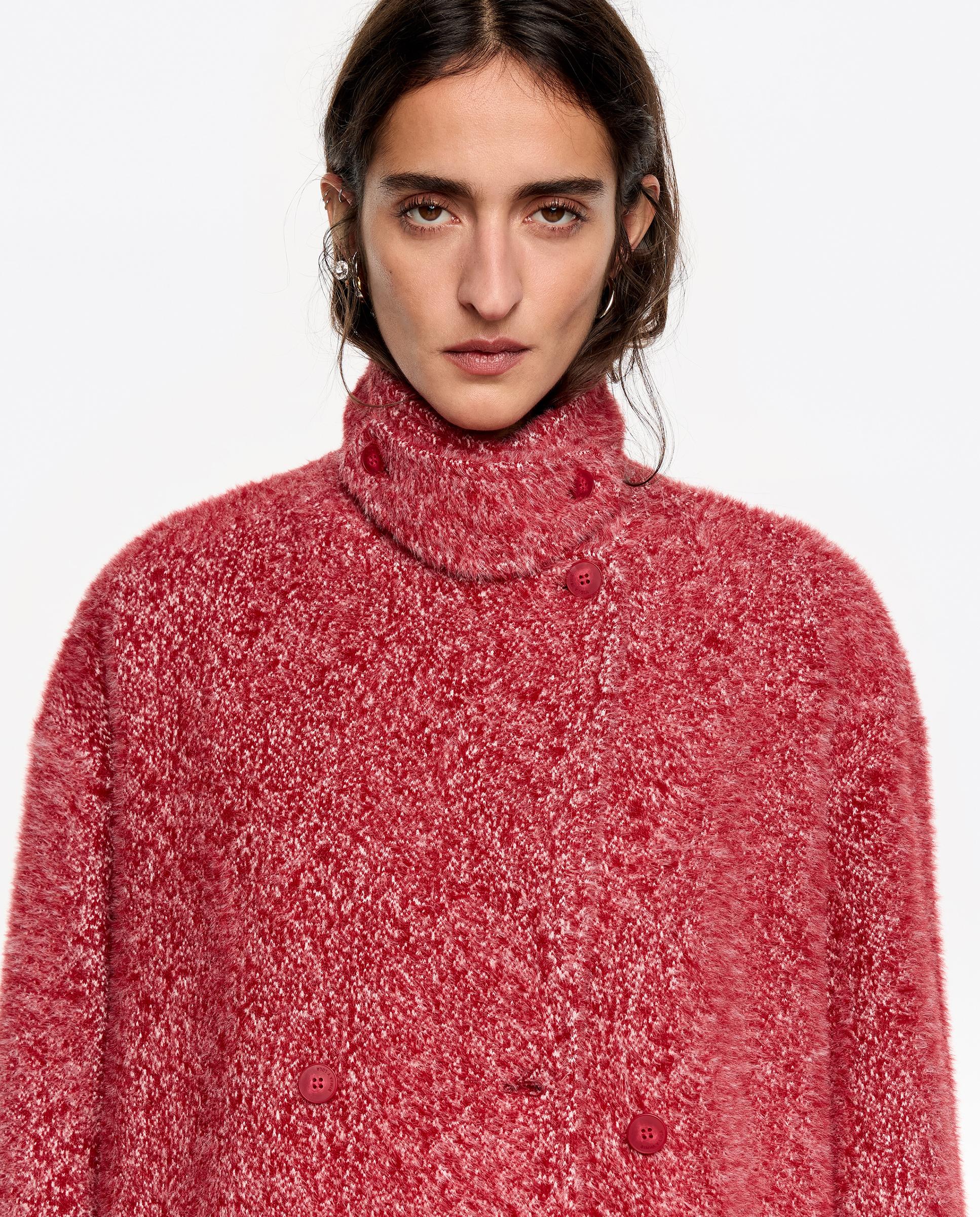 Sobretudo Sastre Pelo Vermelho-4