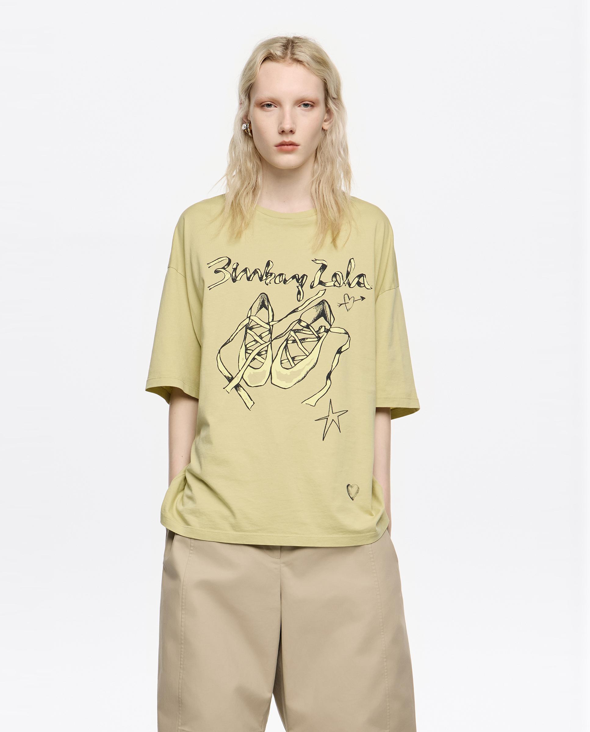 Imagem 0 de T-shirt com Logo Bailarinas