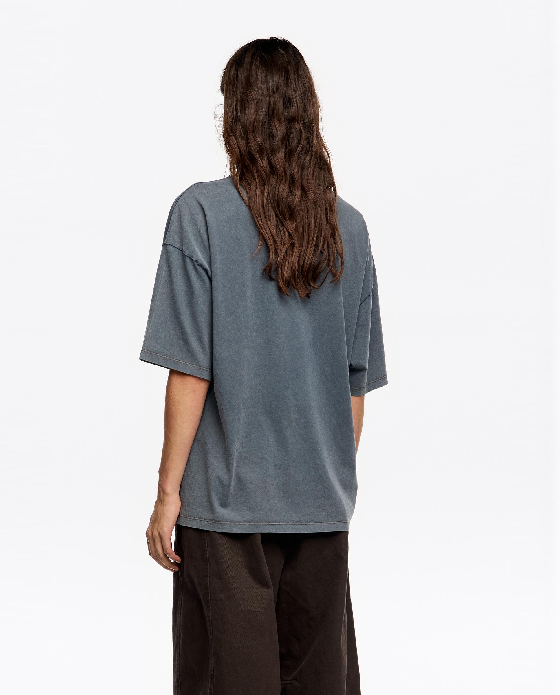 T-shirt Logo Teckel Azul-3