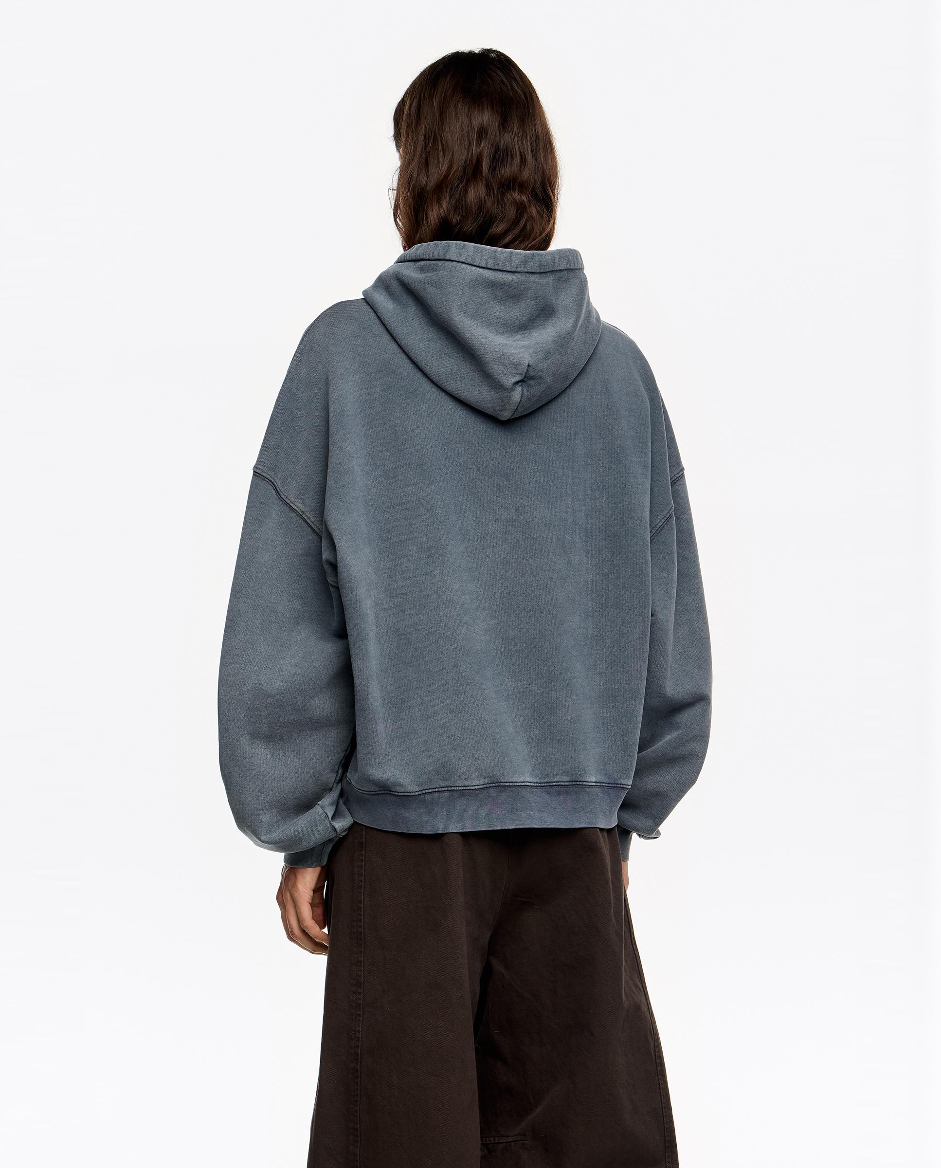 Sweatshirt com Capuz Logo Teckel Azul-3