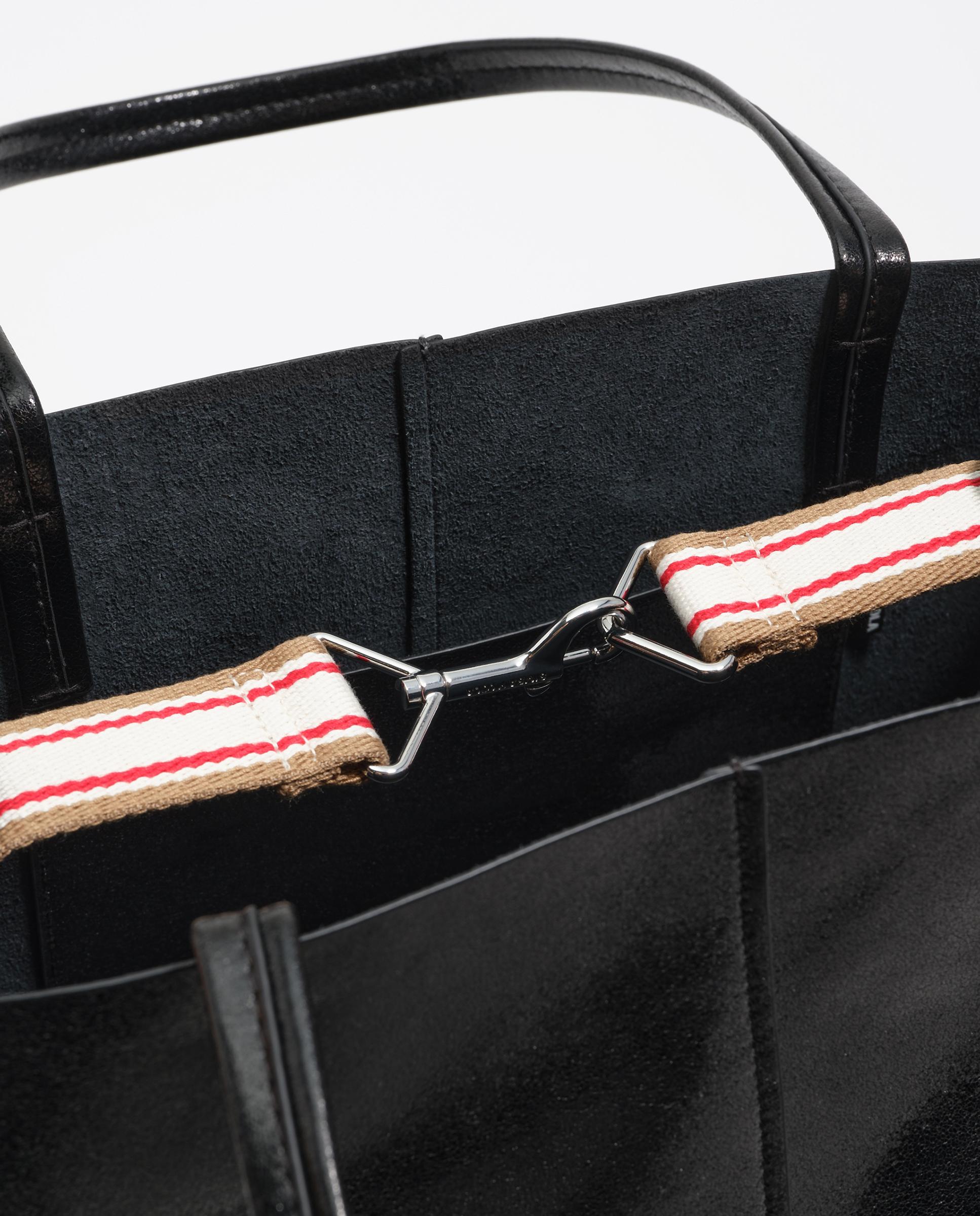 Mala de Ombro Tipo Shopper Grande Preto-3