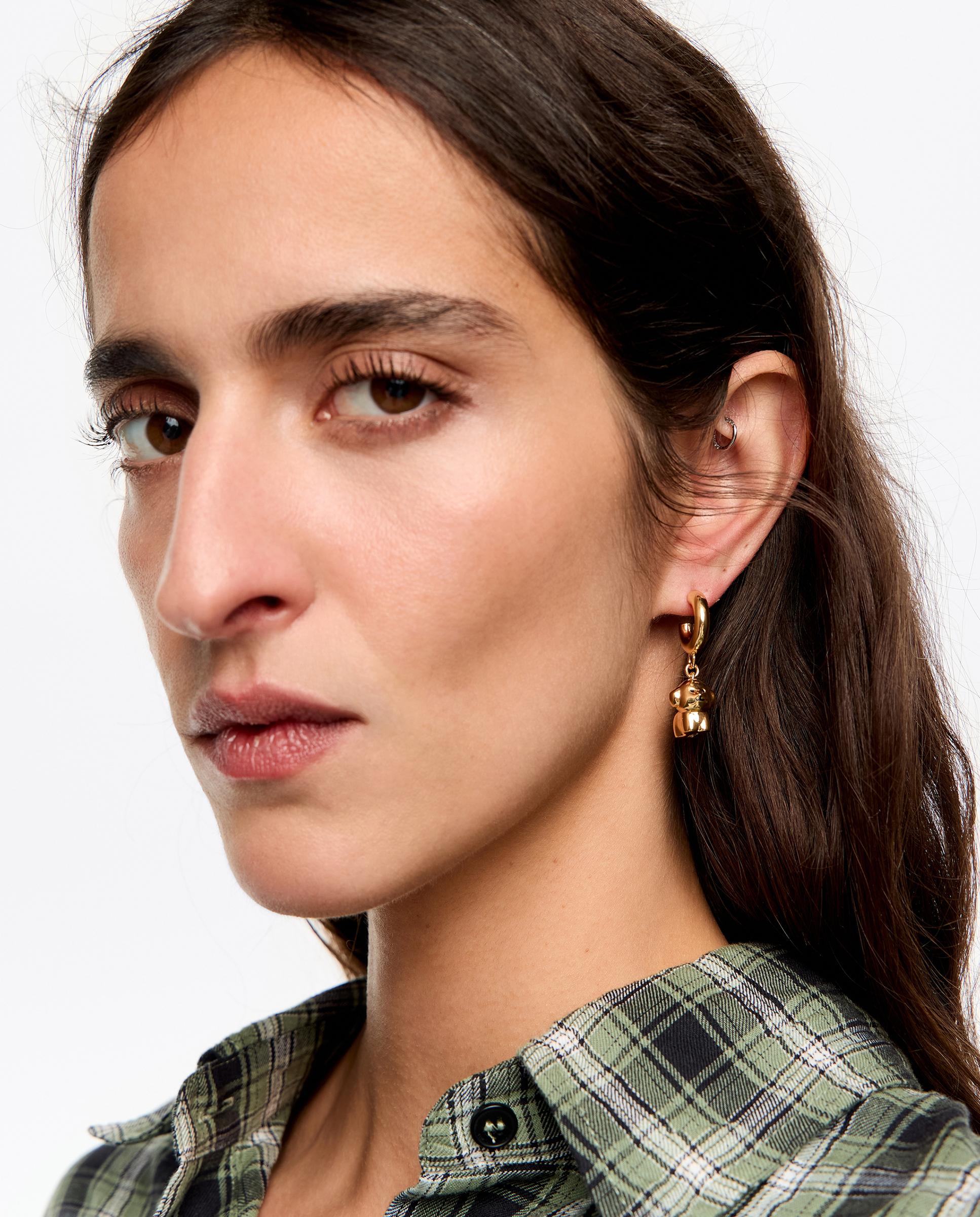 Brincos de Aro Cão Dourado-2