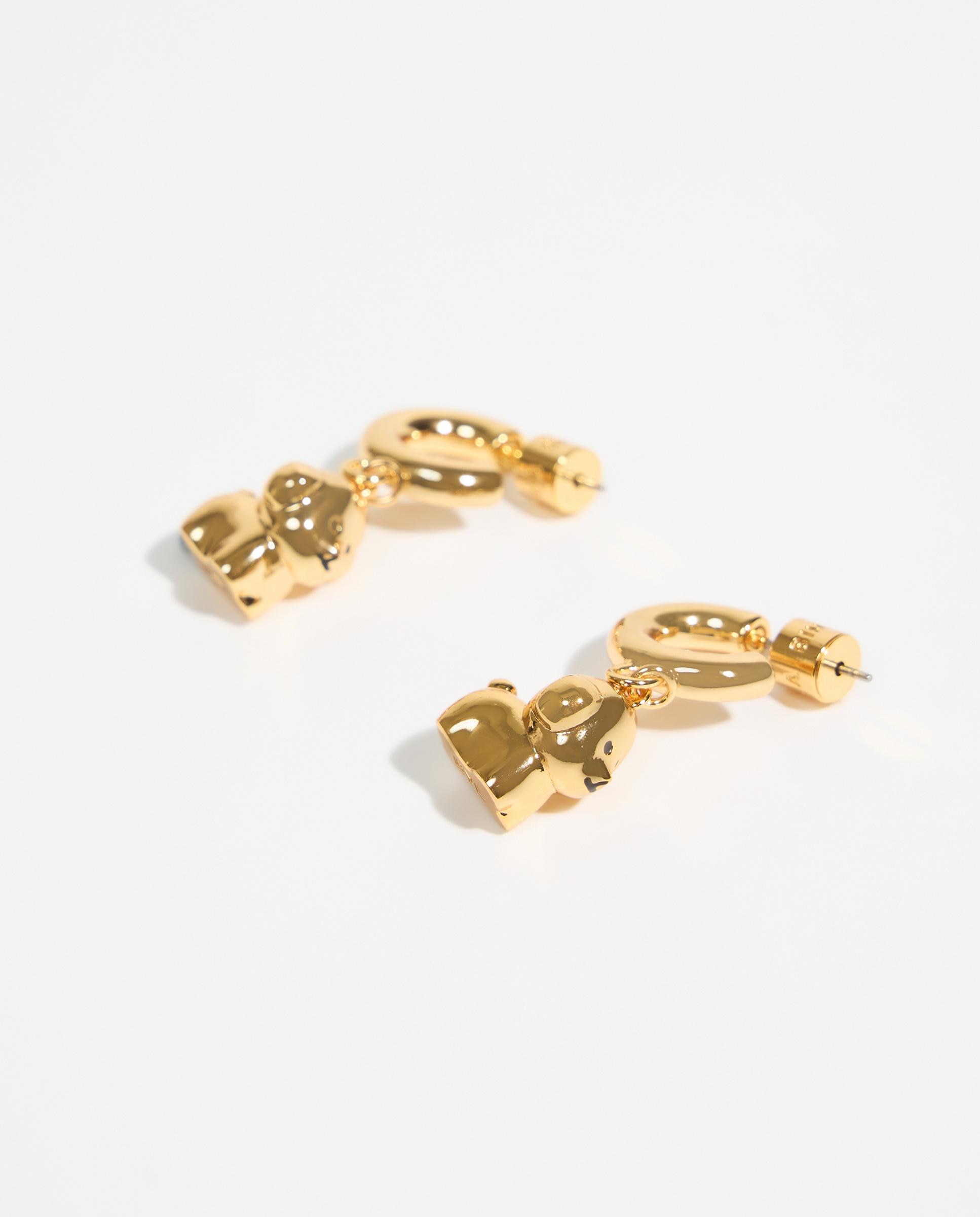 Brincos de Aro Cão Dourado-3