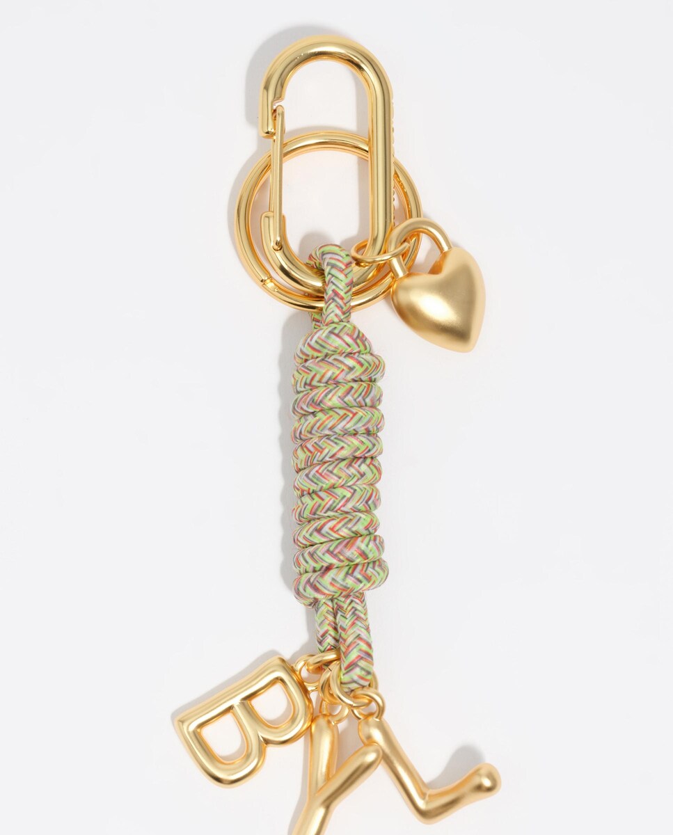 Porta-chaves Cabo com Nó Verde-1