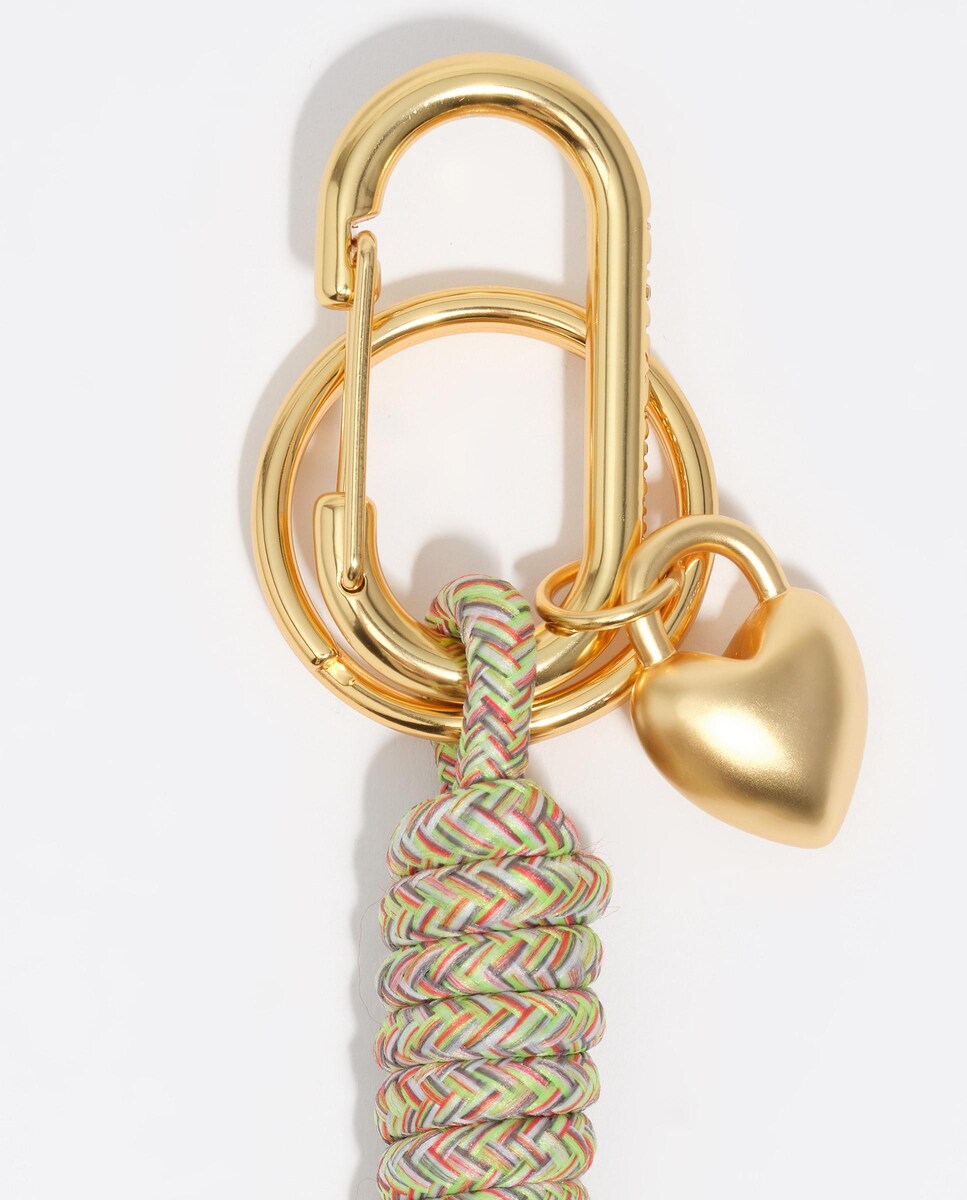 Porta-chaves Cabo com Nó Verde-3