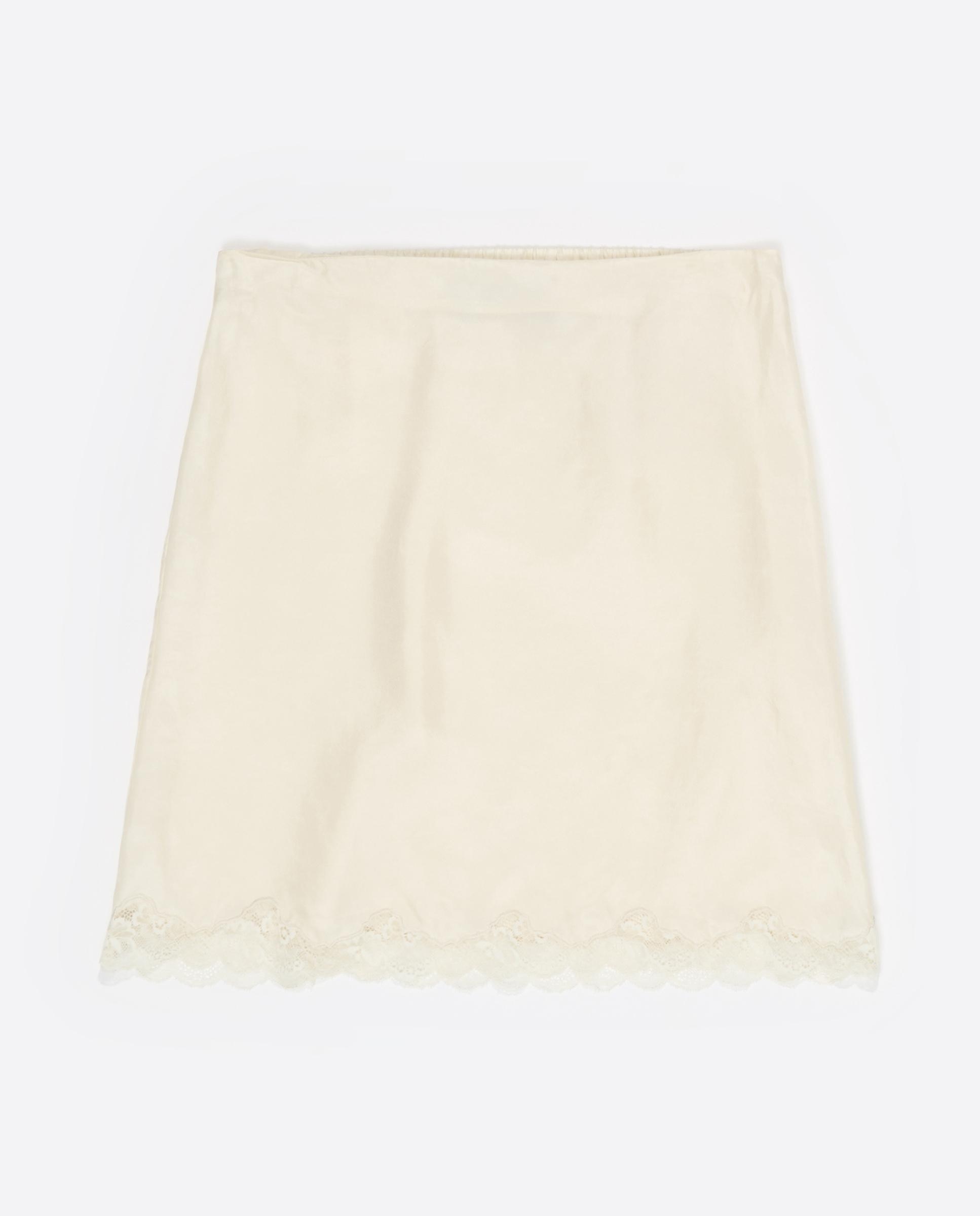 Saia Mini Renda Cru-5