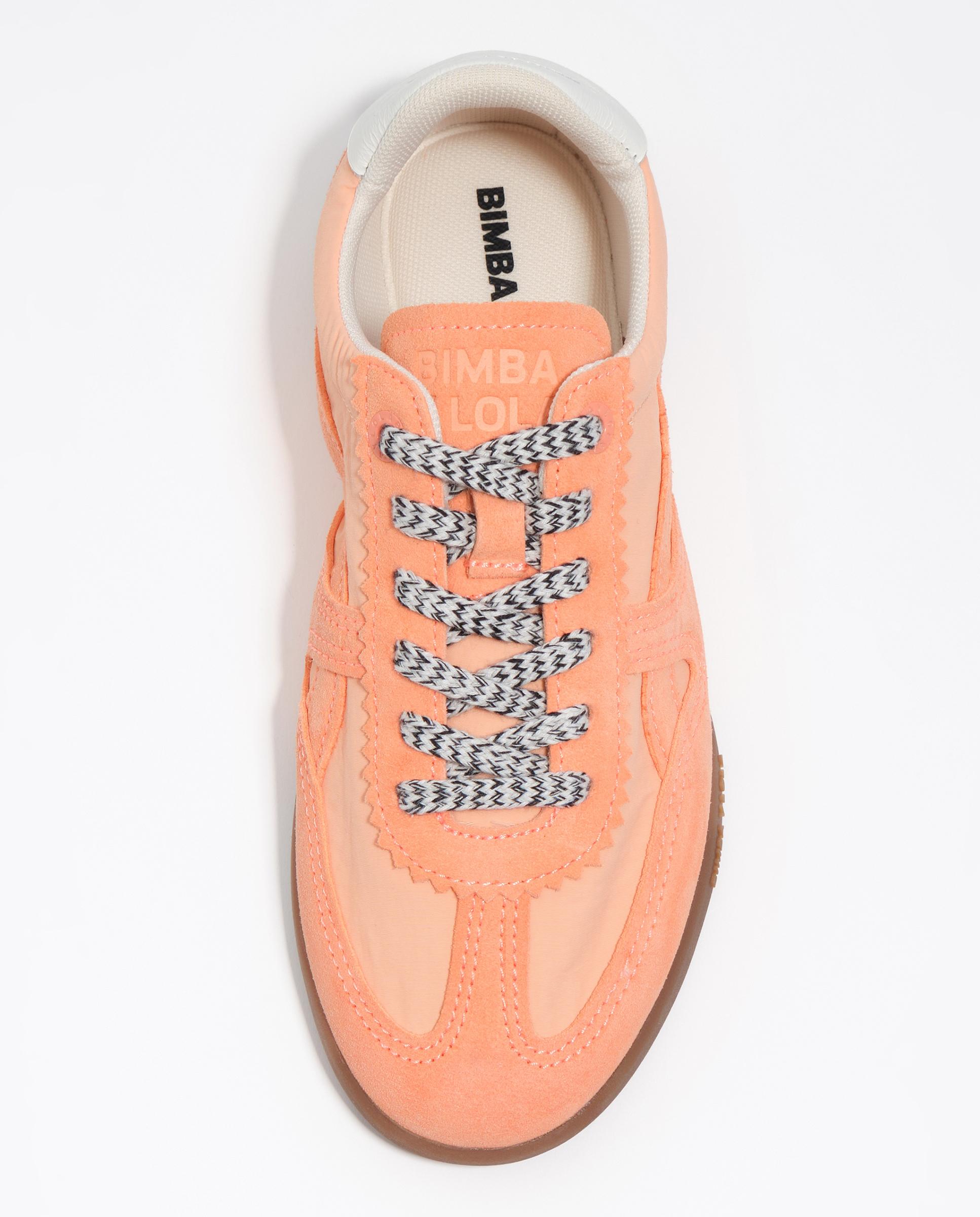 Sapatilhas Indoor em Camurça e Nylon 13 16 Coral-4