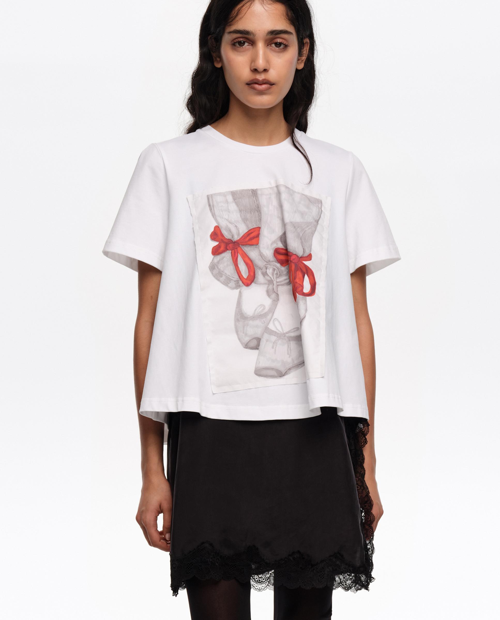 Imagem 0 de T-shirt Linha a com Logo