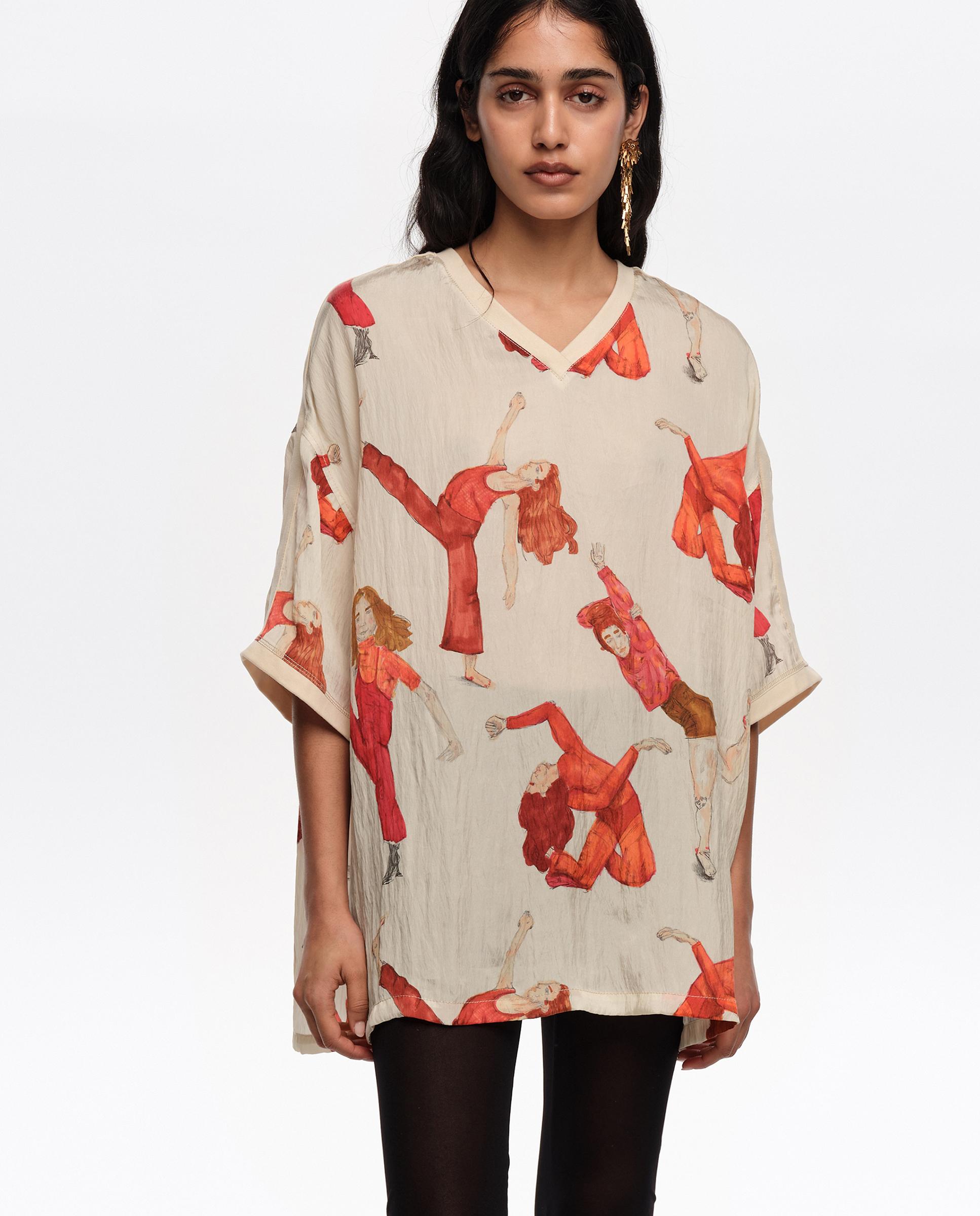 Imagem 0 de T-shirt Oversize Fluida