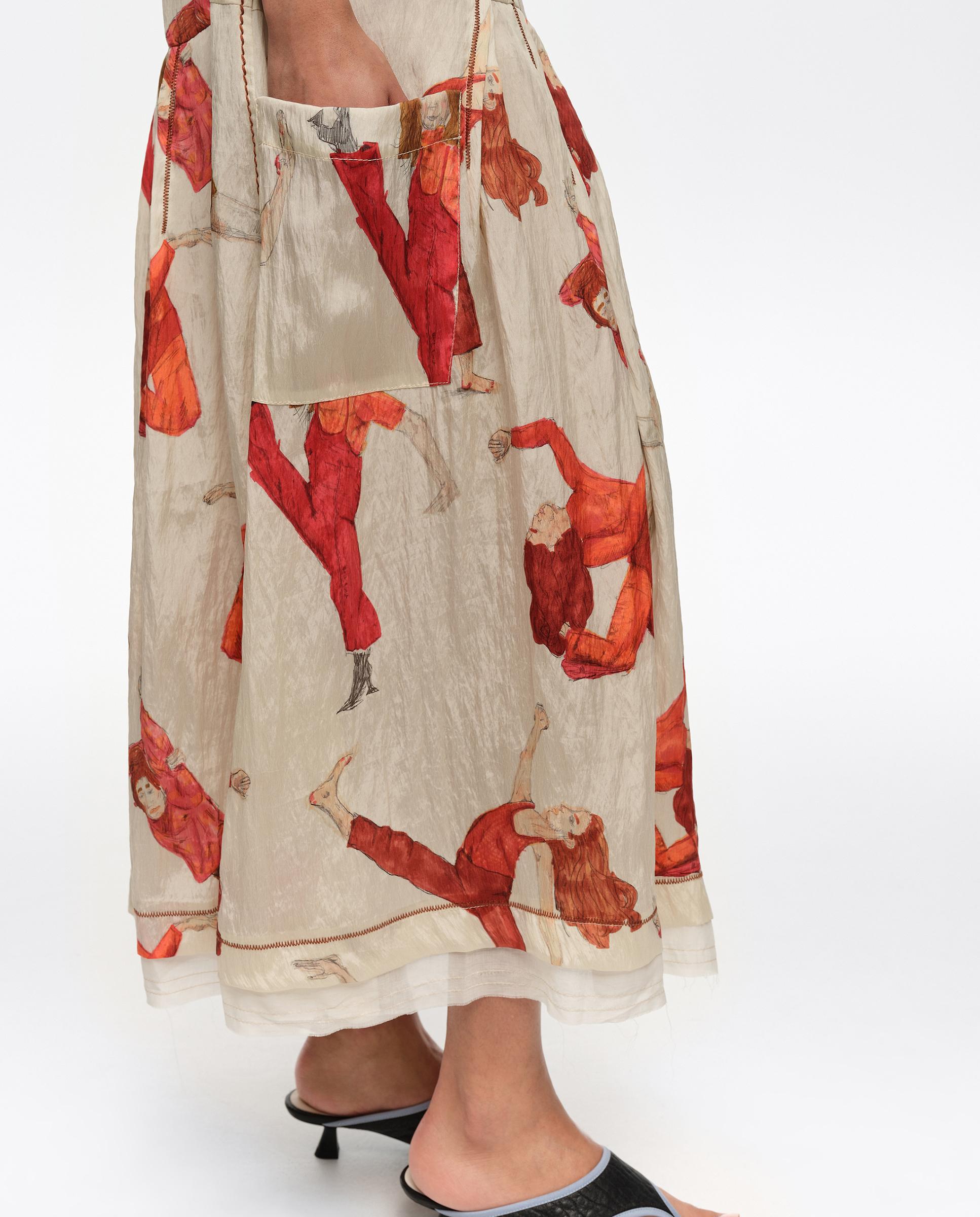 Vestido de Alças Linha a Natural-4