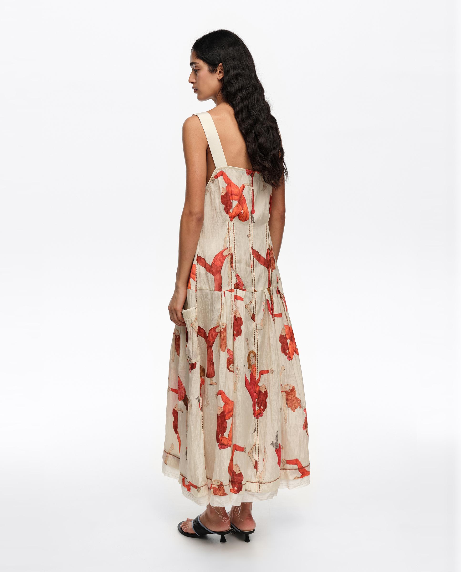 Vestido de Alças Linha a Natural-6