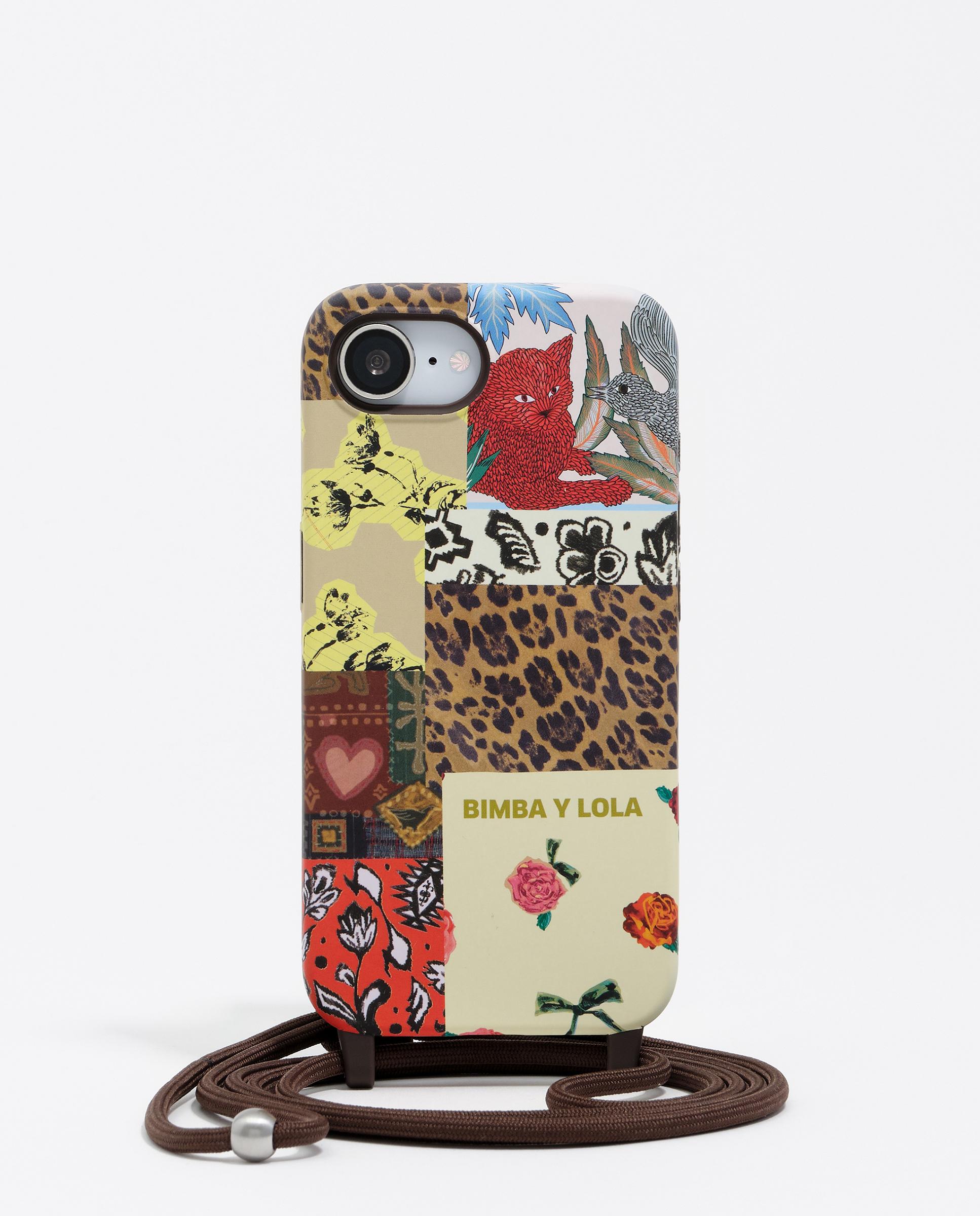 Imagem 0 de Capa Rígida Iphone 16e Patchwork com Cabo