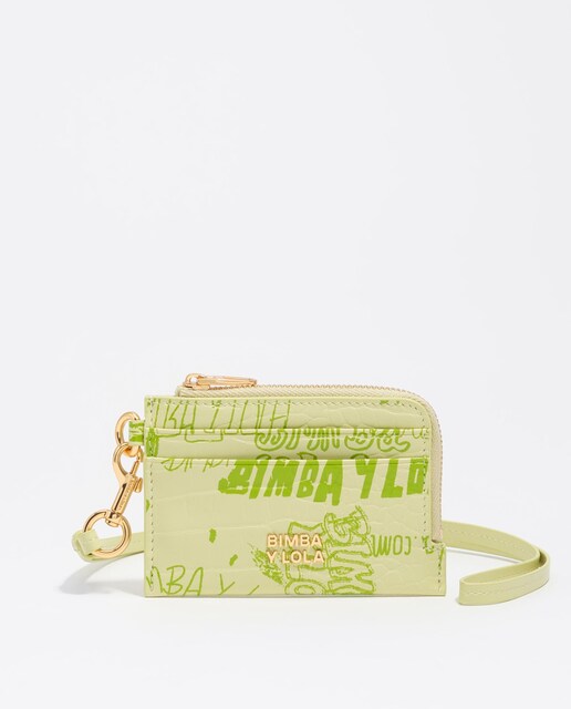 Imagem 0 de Porta-moedas com Textura Brilhante Print