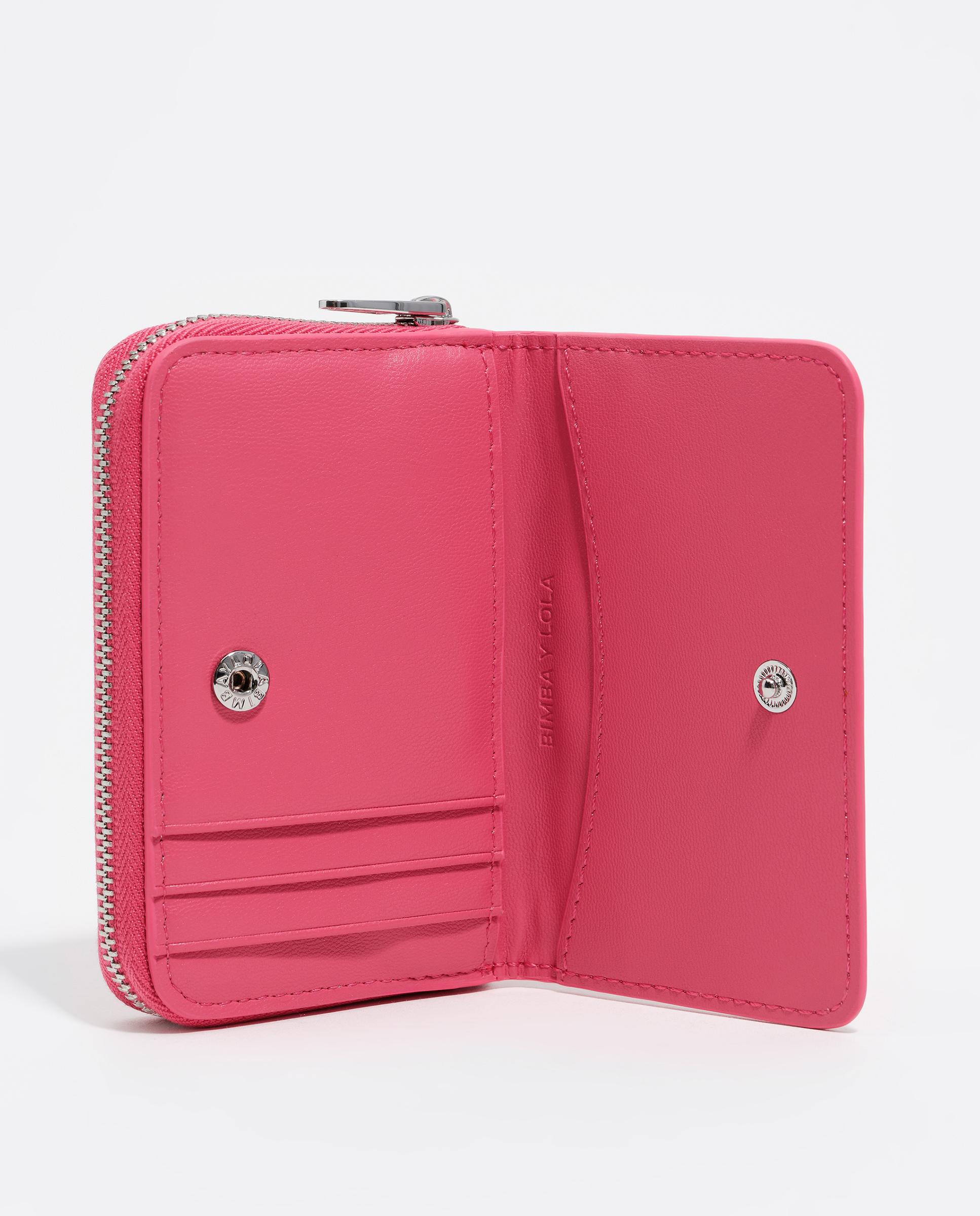 Carteira com Aba Bimba Logo Rosa-4