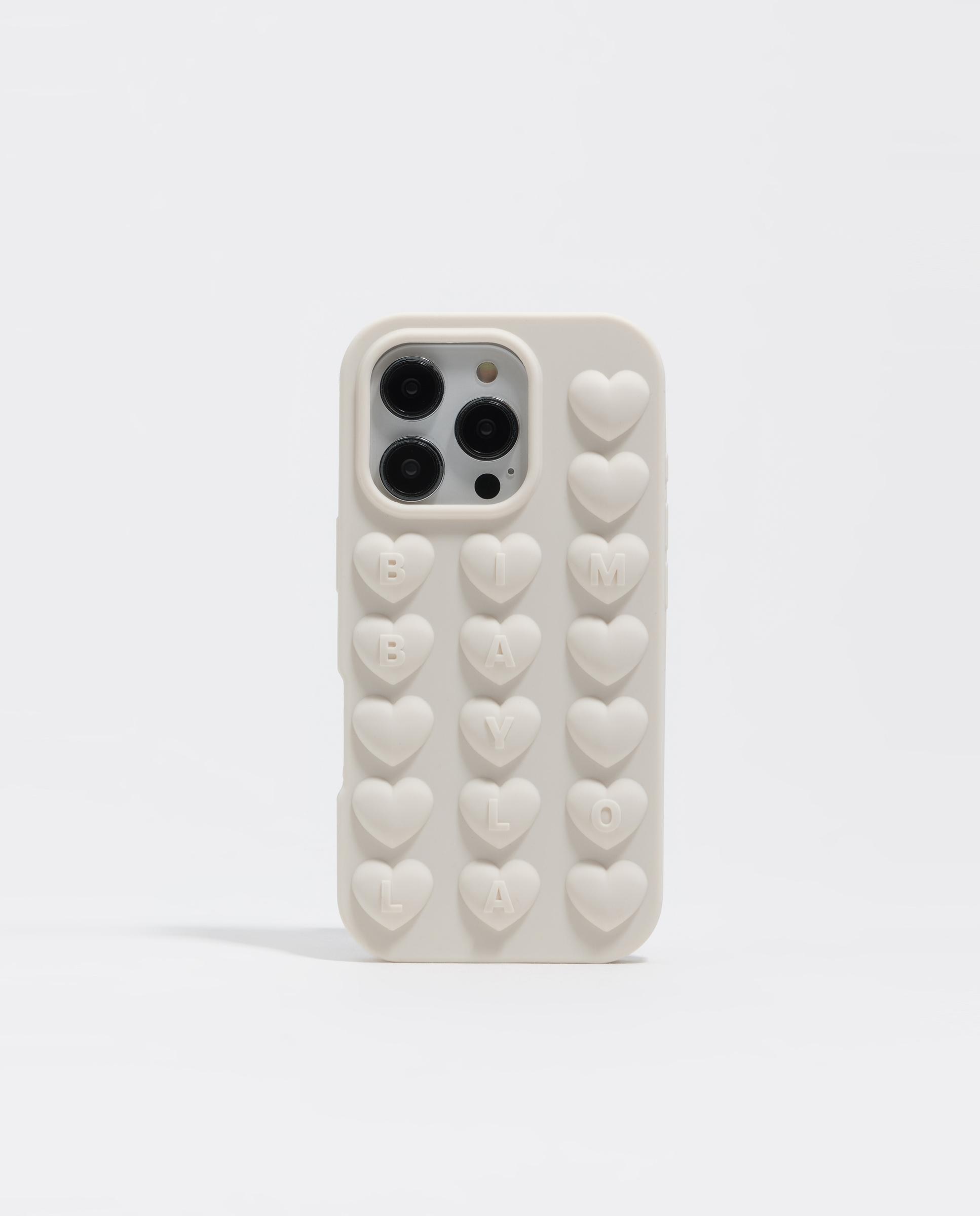 Capa de Silicone para Iphone 16 Pro Branca-1