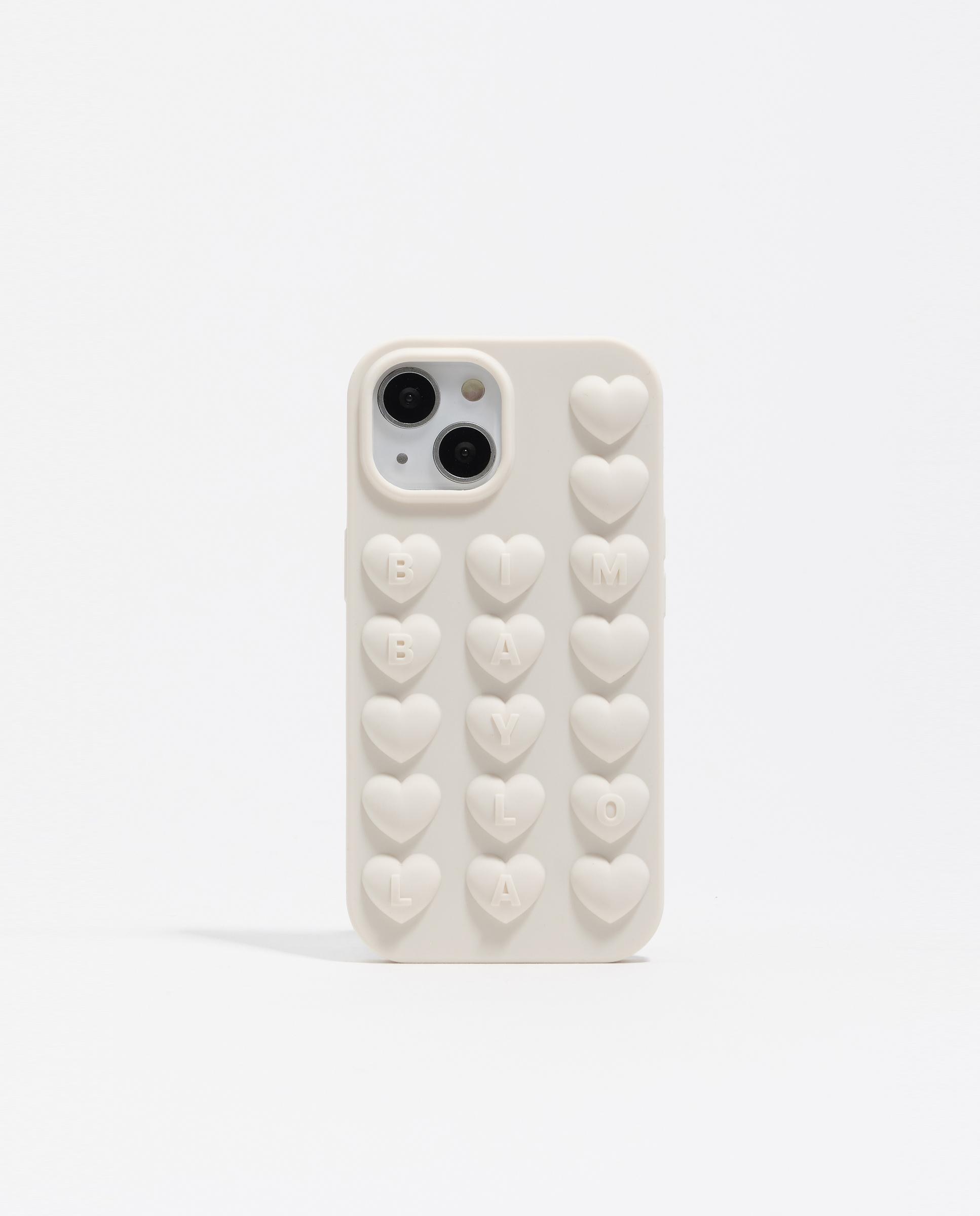 Capa de Silicone Iphone 15 Branca-1