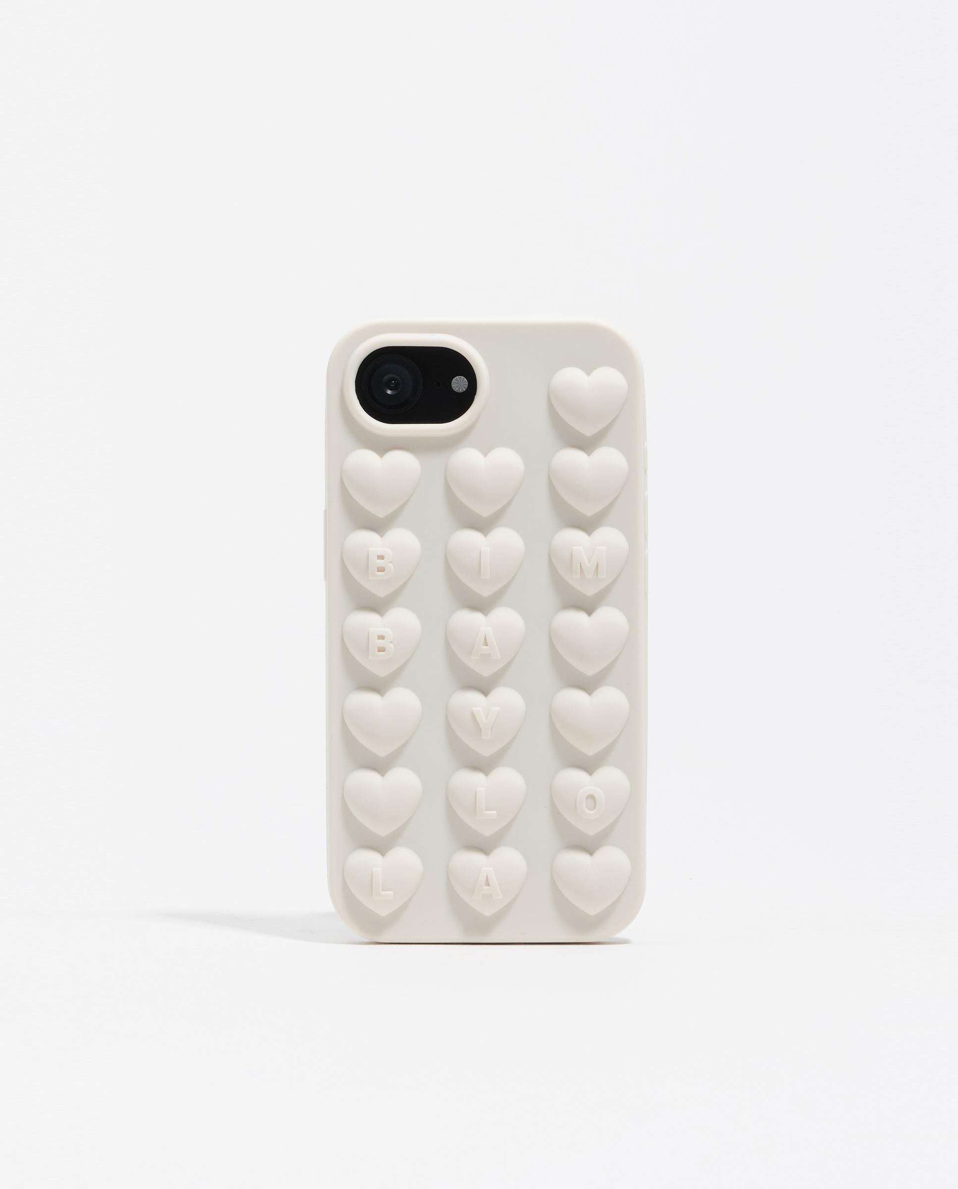 Capa de Silicone Iphone 16e Branca-1