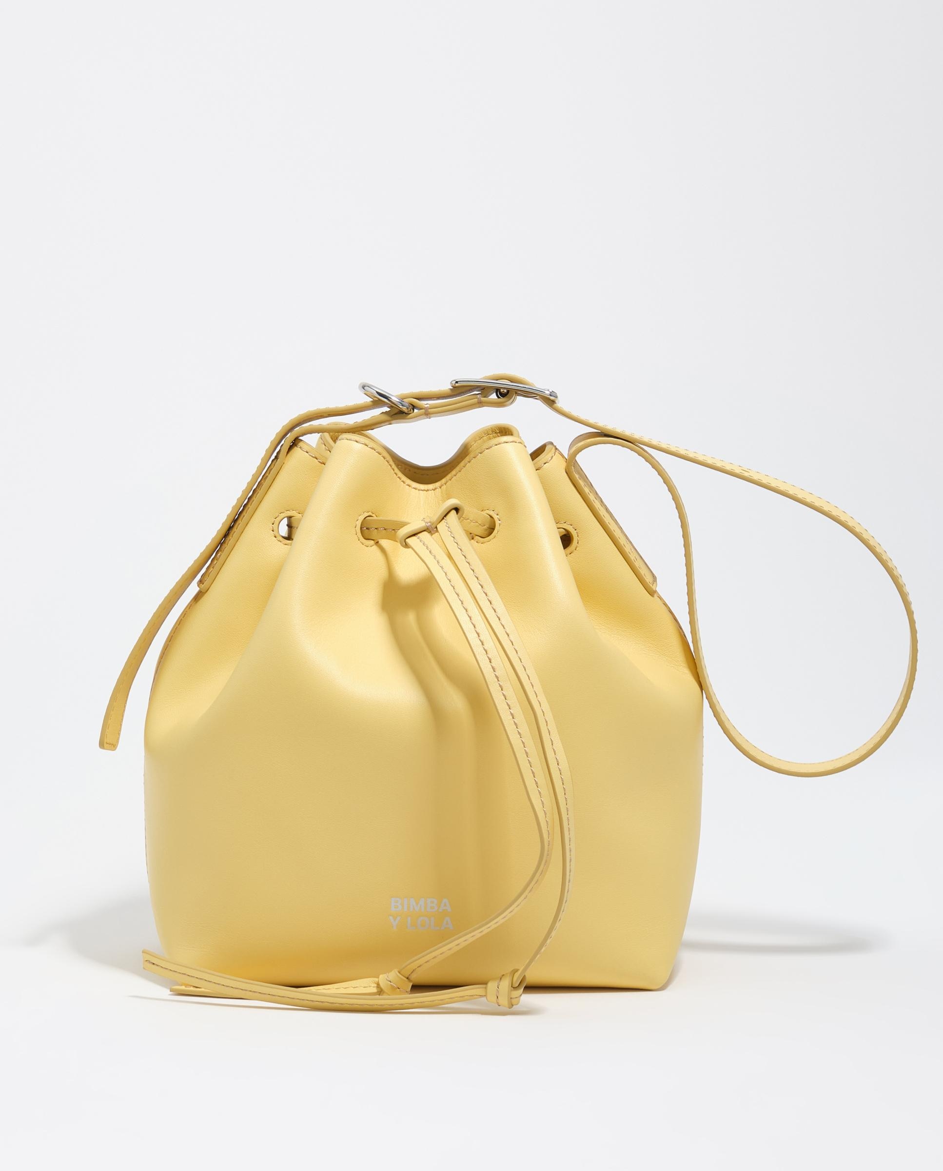 Imagem 0 de Mala a Tiracolo Bucket Carlino Grande Pele