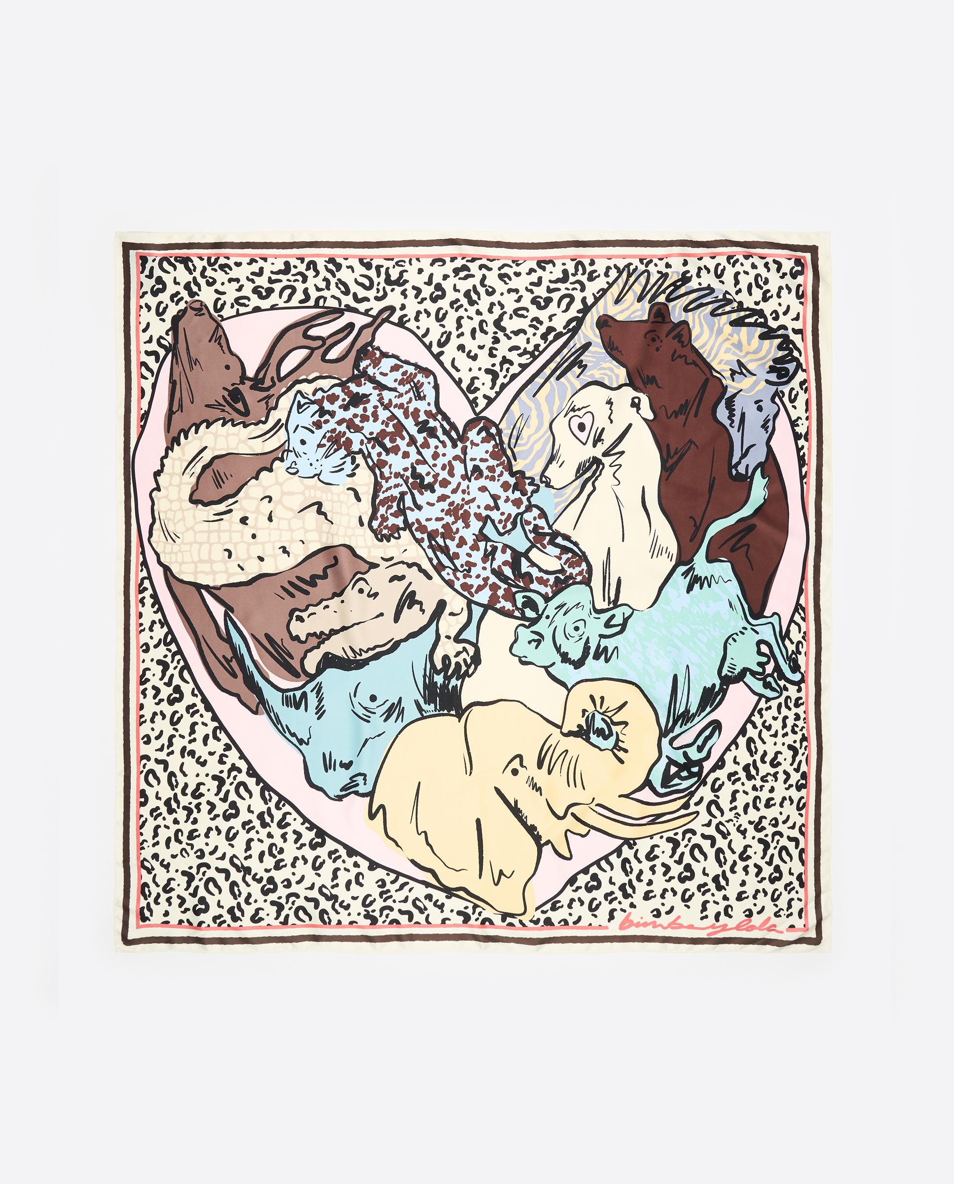 Imagem 0 de Écharpe Coração Animais