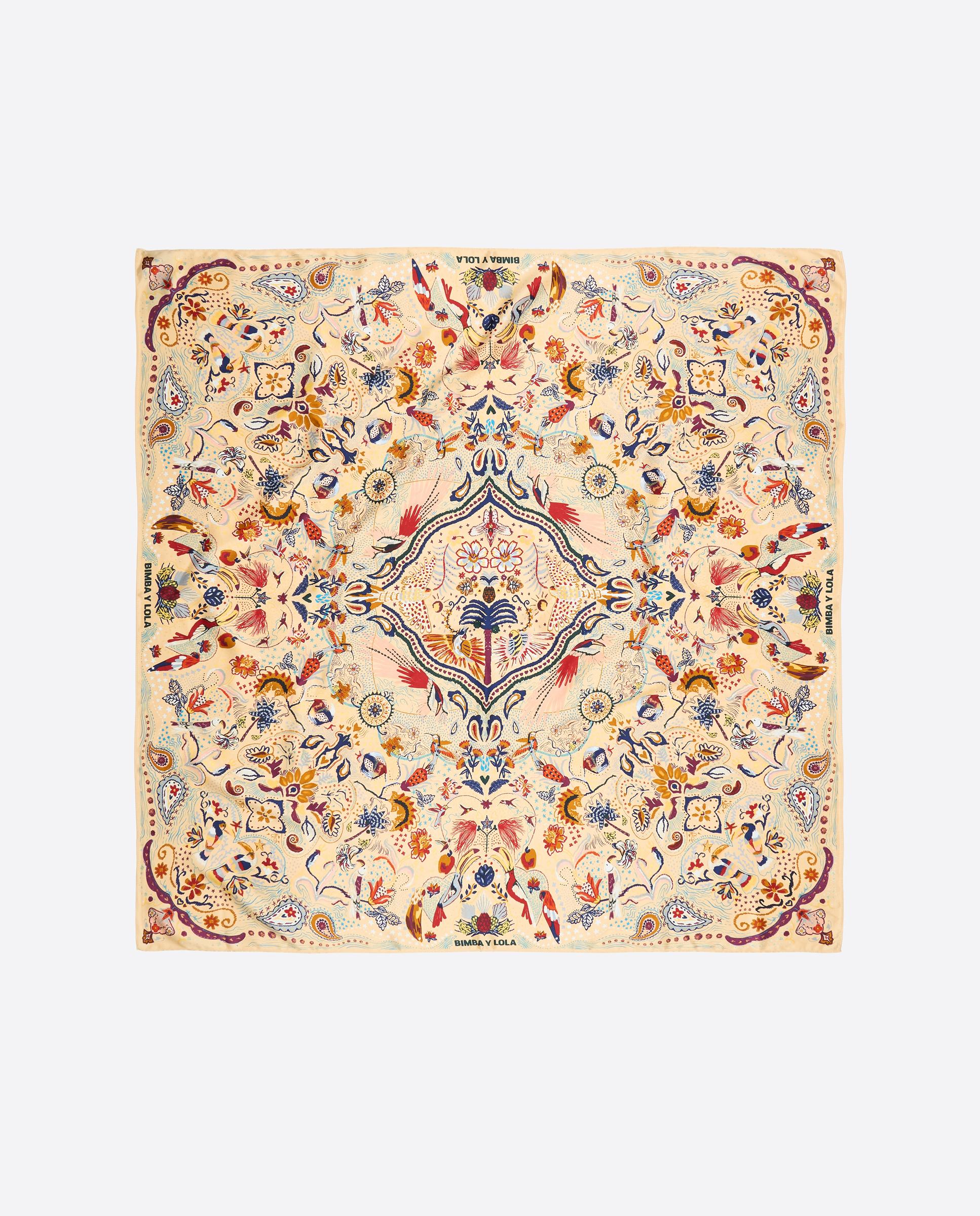 Imagem 0 de Écharpe com Pássaros Tropicais