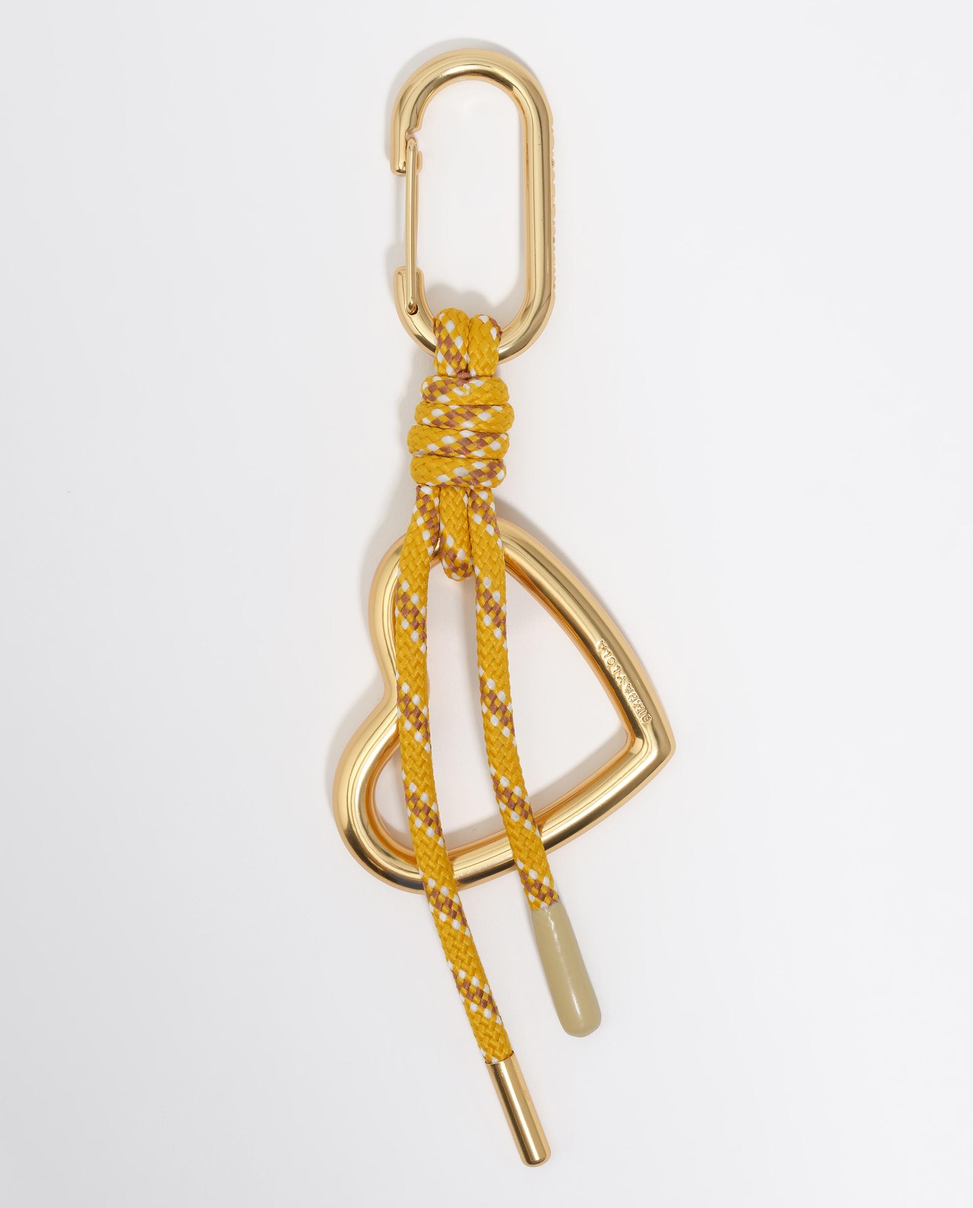 Imagem 0 de Porta-chaves Coração Metal e Cordão