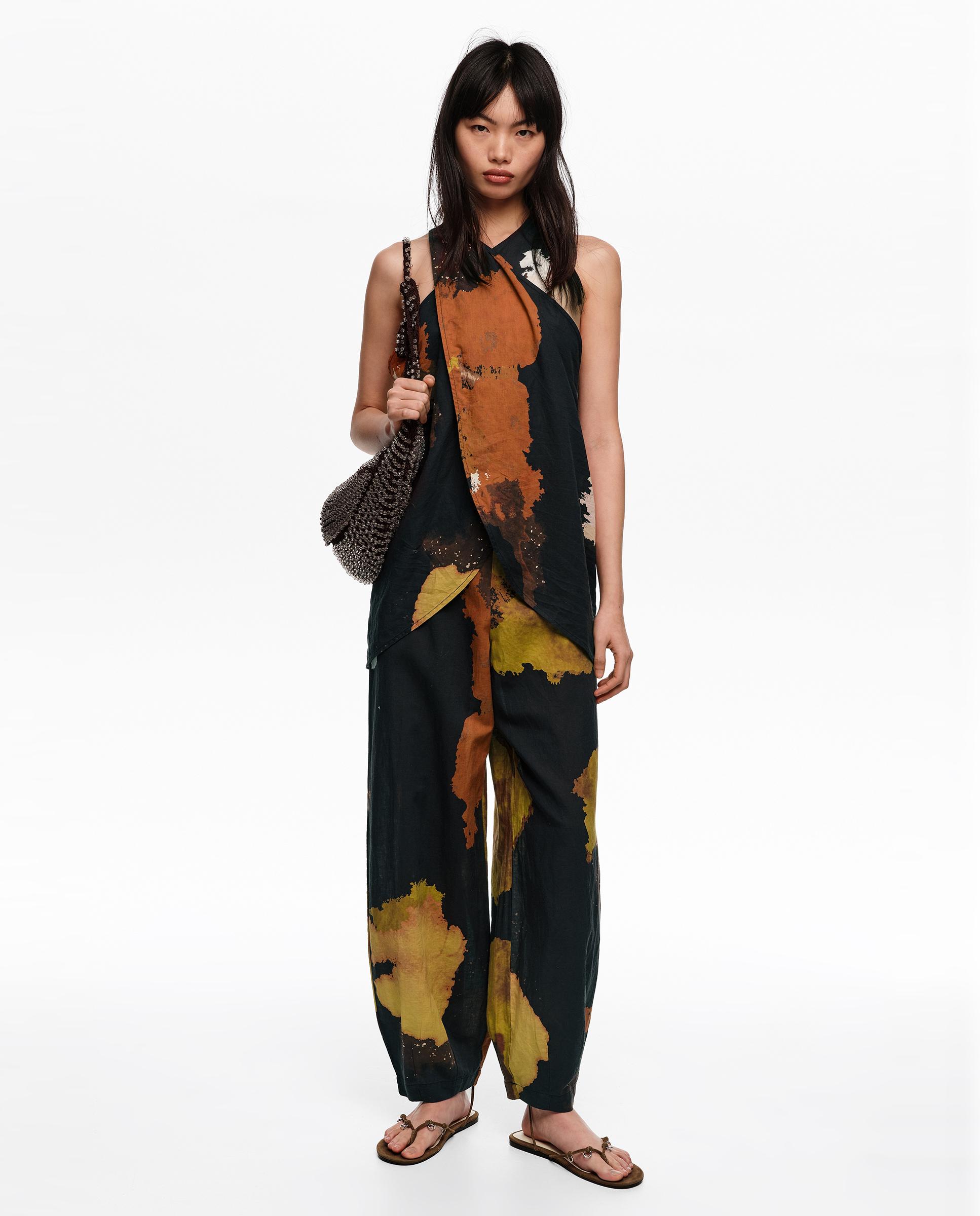 Imagem 0 de Calças Largas com Estampados