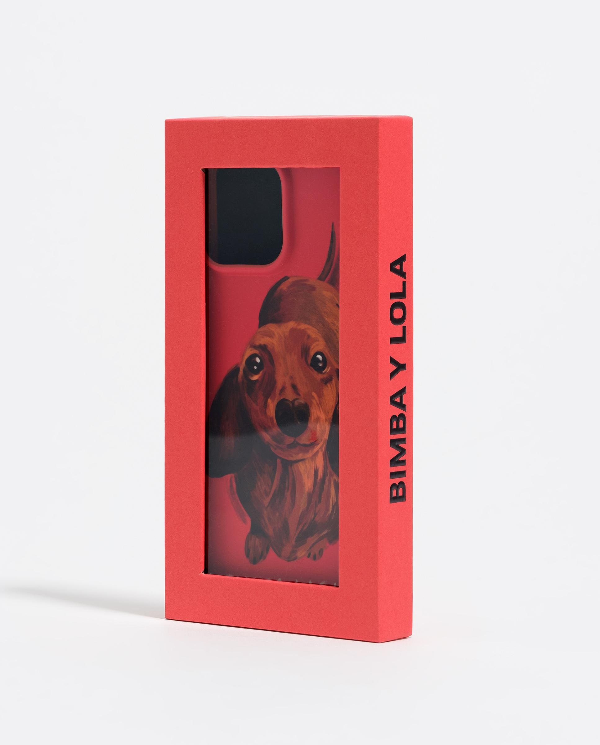 Capa Rígida Iphone 16 Pro Max Teckel Vermelho-3