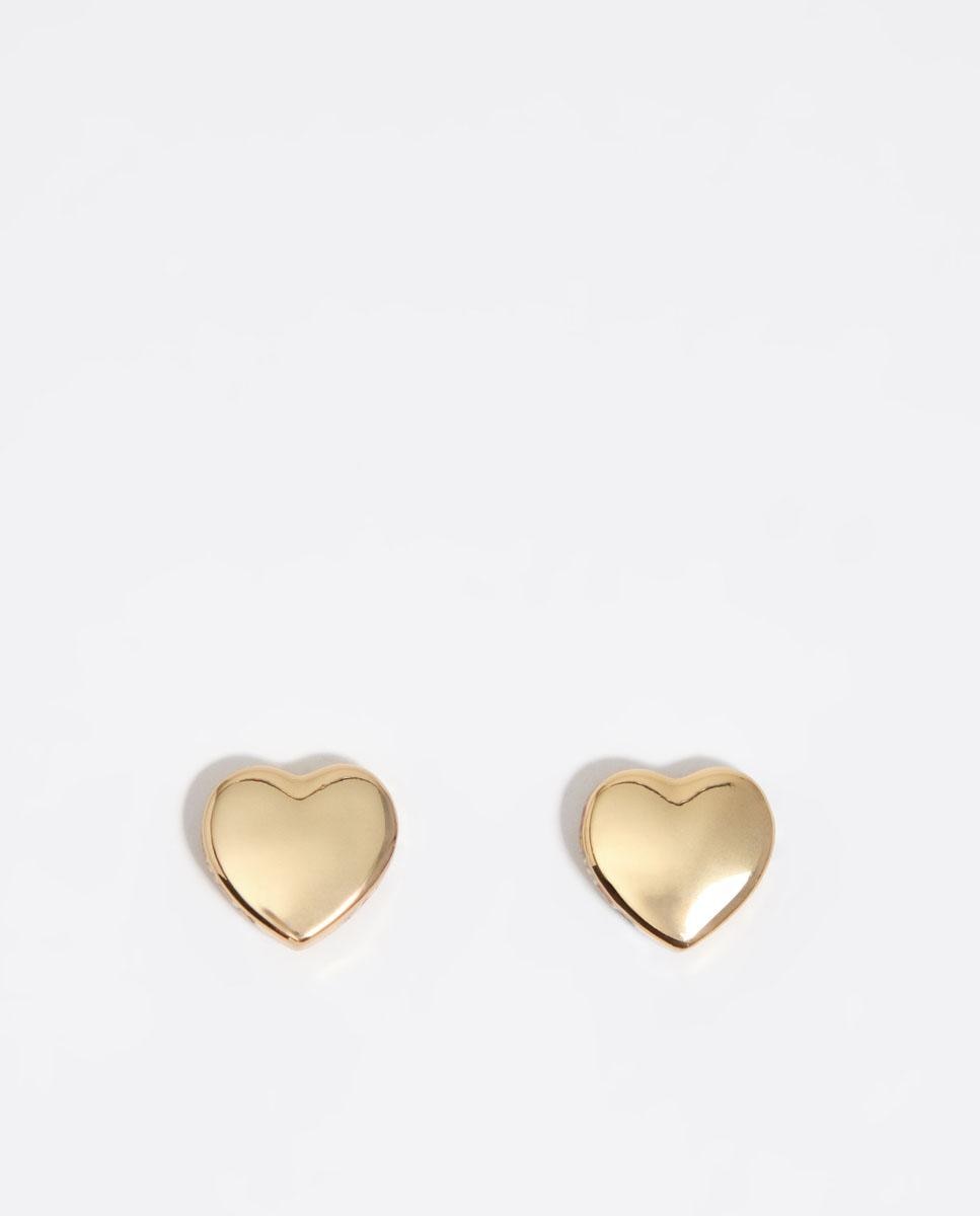 Imagem 0 de Brincos Coração com Logo