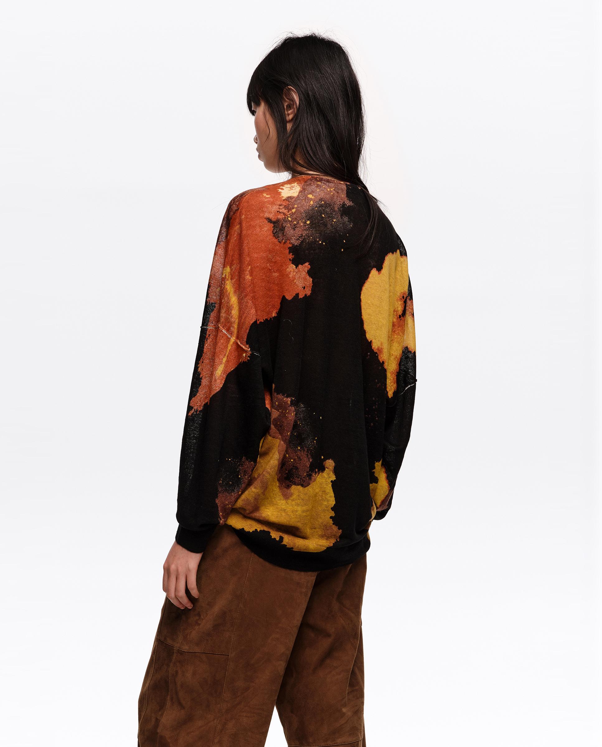 Camisola em Linho 100% Blot Preto-4