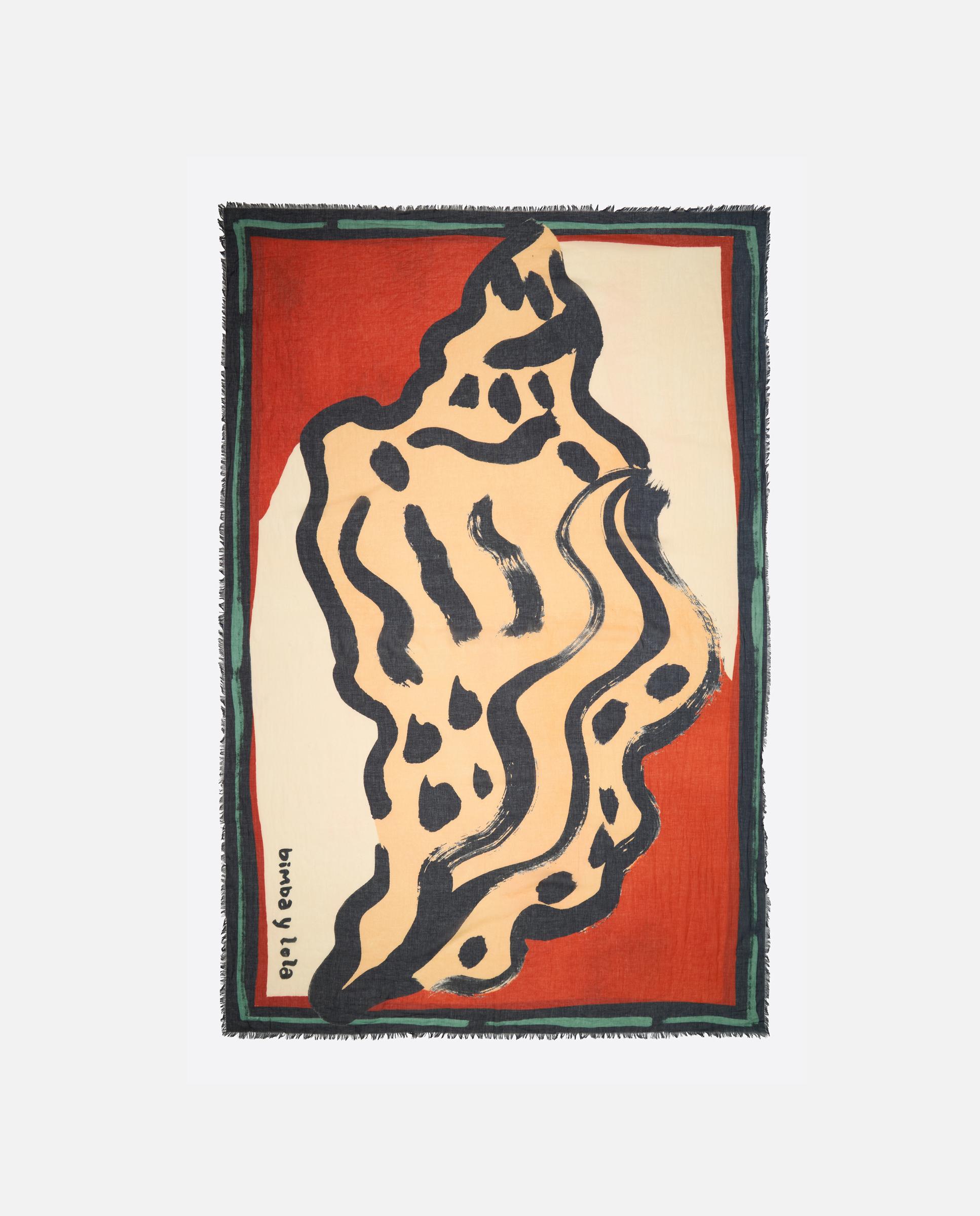 Imagem 0 de Pareo em Algodão Lavado Caracola