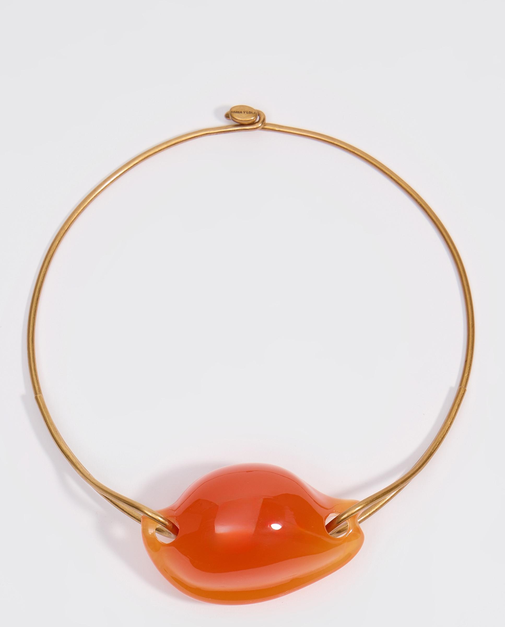 Imagem 0 de Colar Choker Caracola de Resina