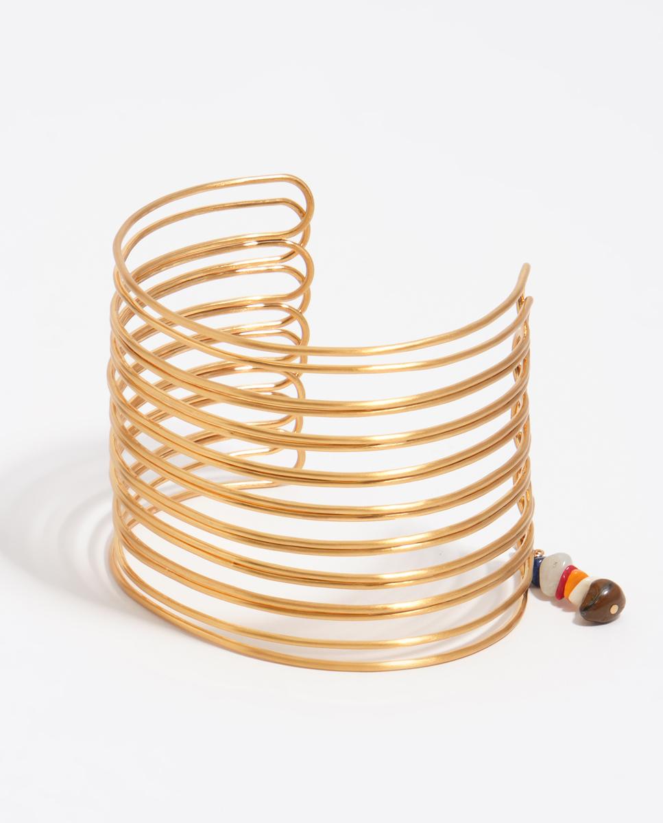 Imagem 0 de Pulseira Bracelete com Bandas e Textura