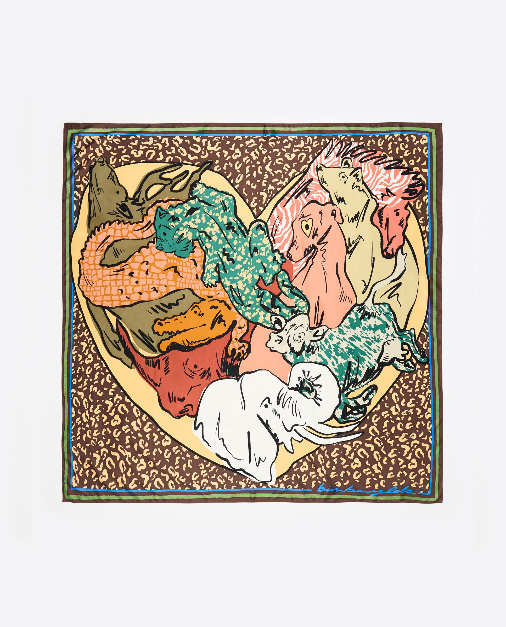 Imagem 0 de Écharpe Coração Animais