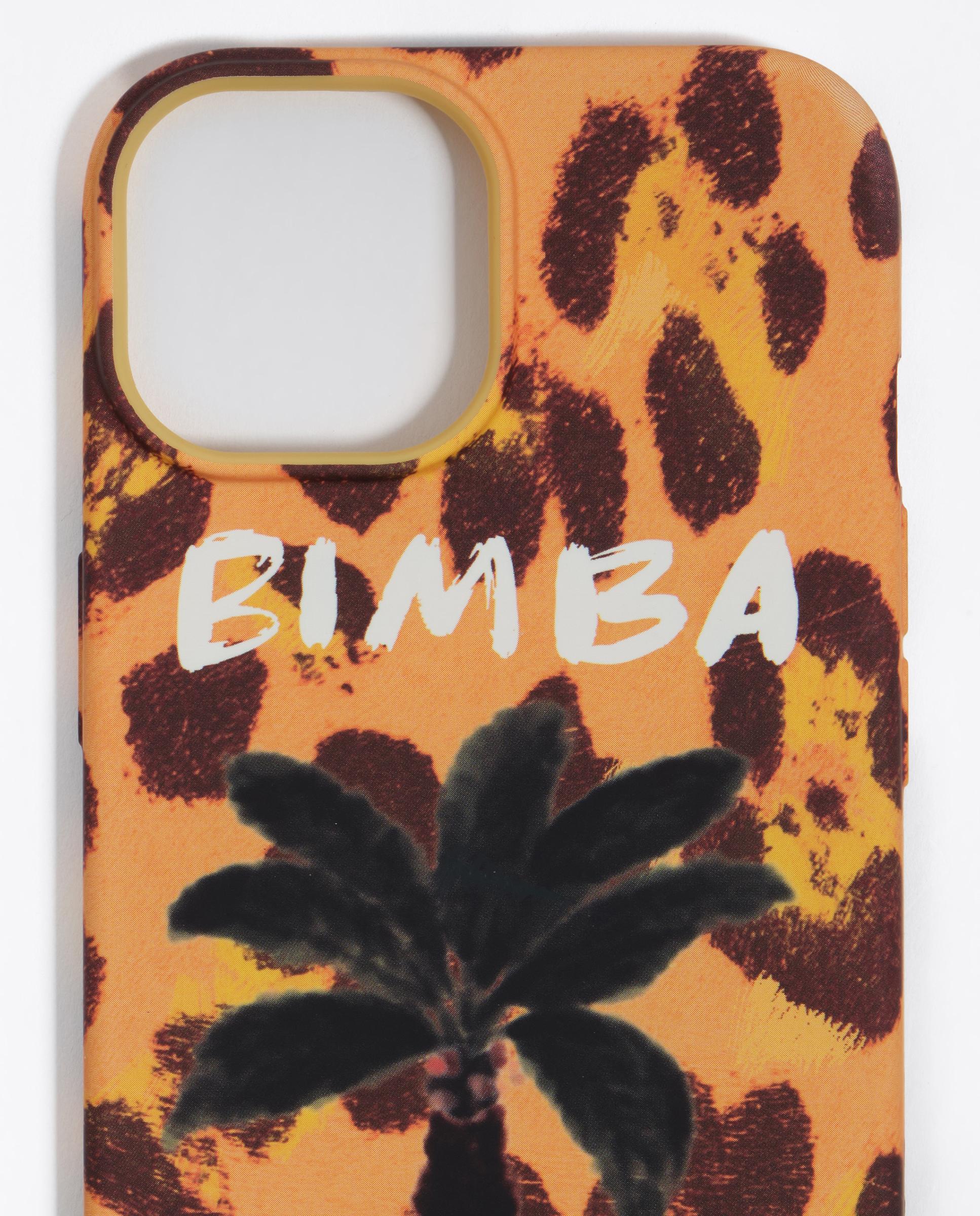 Capa para Telemóvel Iphone 15 Palmeira Amarelo / Preto-3