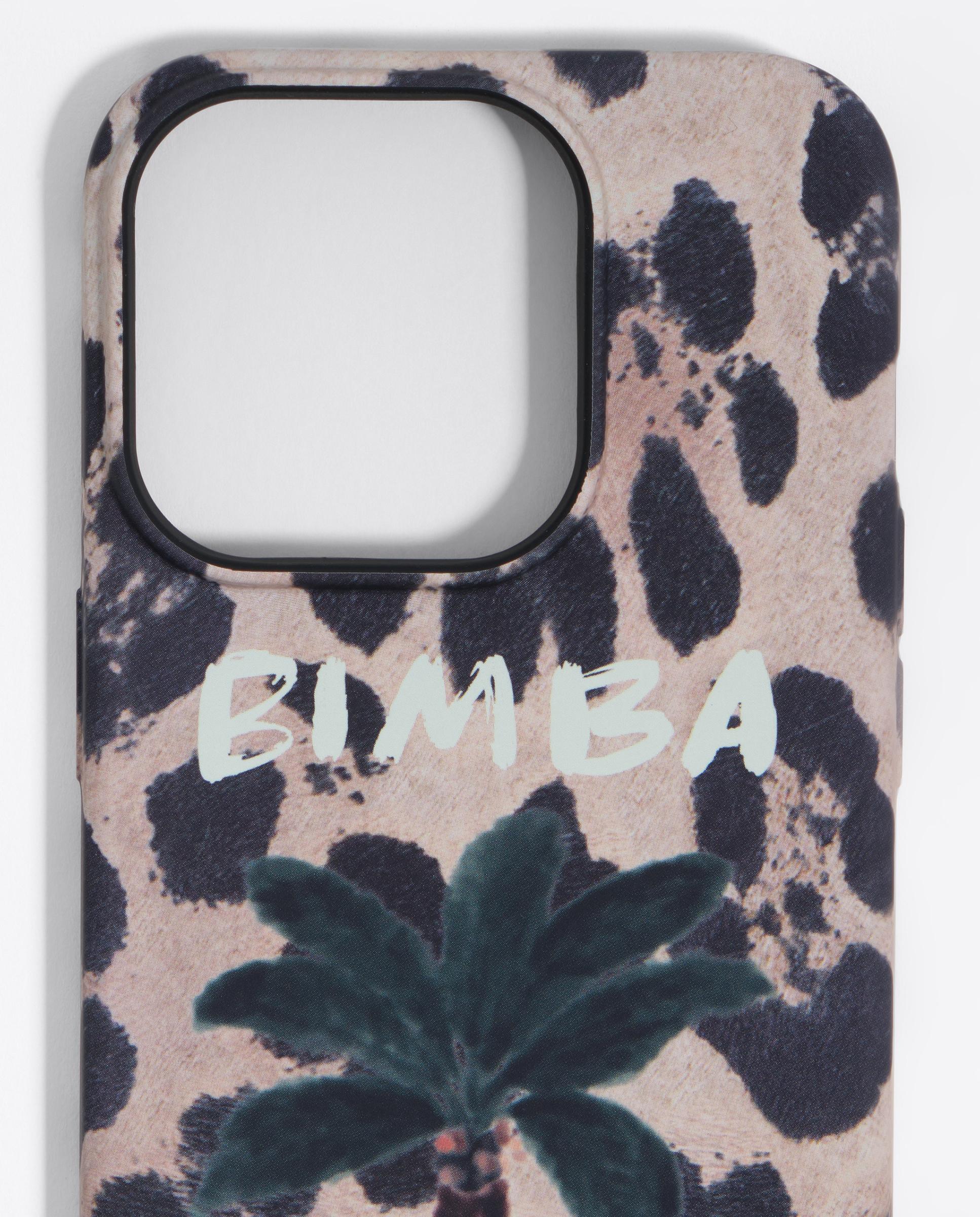 Capa para Telemóvel Iphone 15 Pro Palmeira Bege / Castanho-3