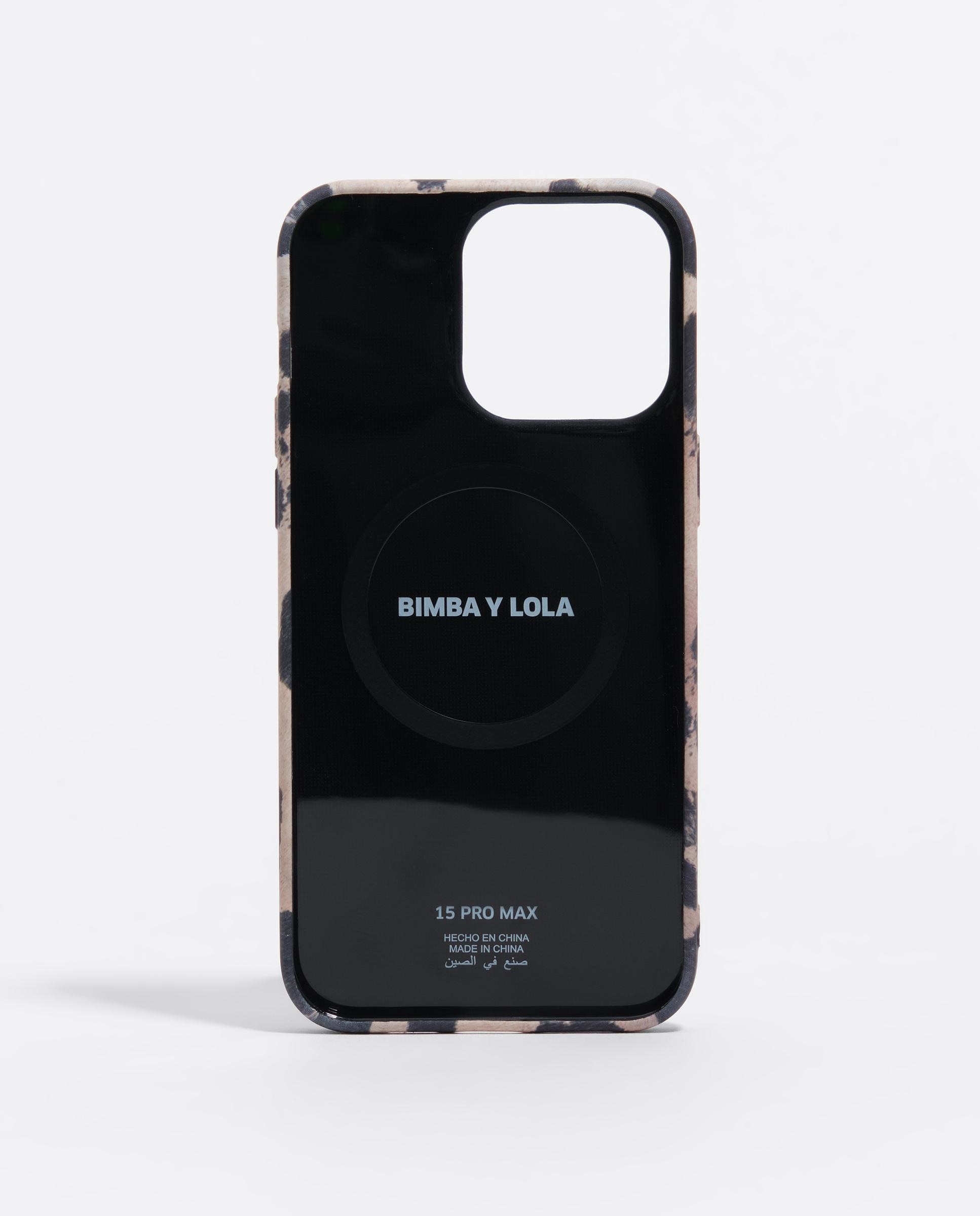 Capa para Telemóvel Iphone 15 Pro Max Palmeira Bege / Castanho-2