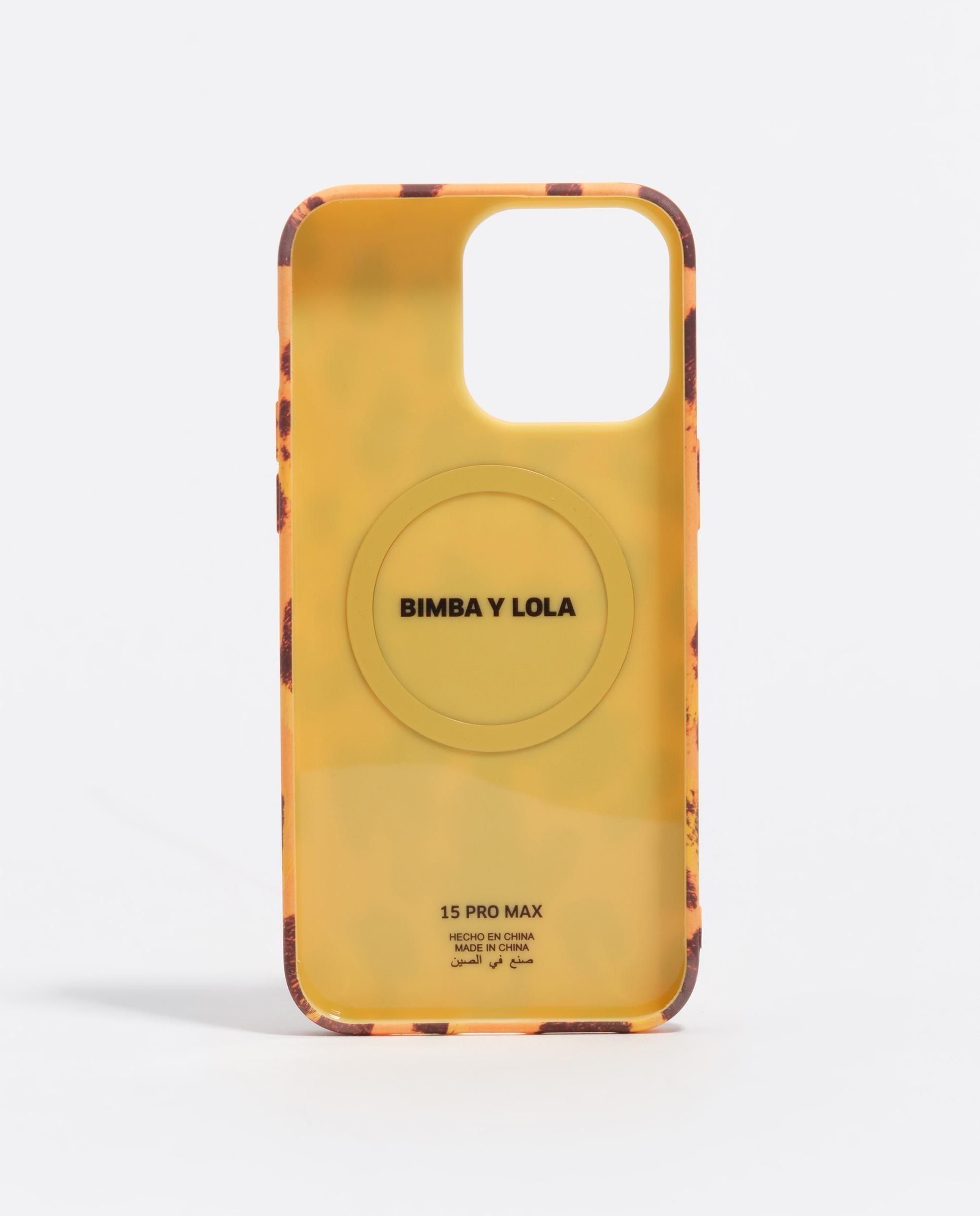 Capa para Telemóvel Iphone 15 Pro Max Palmeira Amarelo / Preto-2