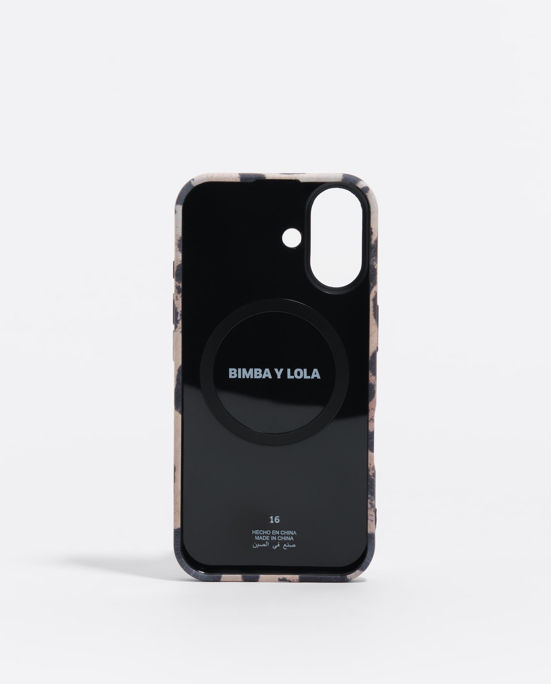 Capa para Telemóvel Iphone 16 Palmeira Bege-2