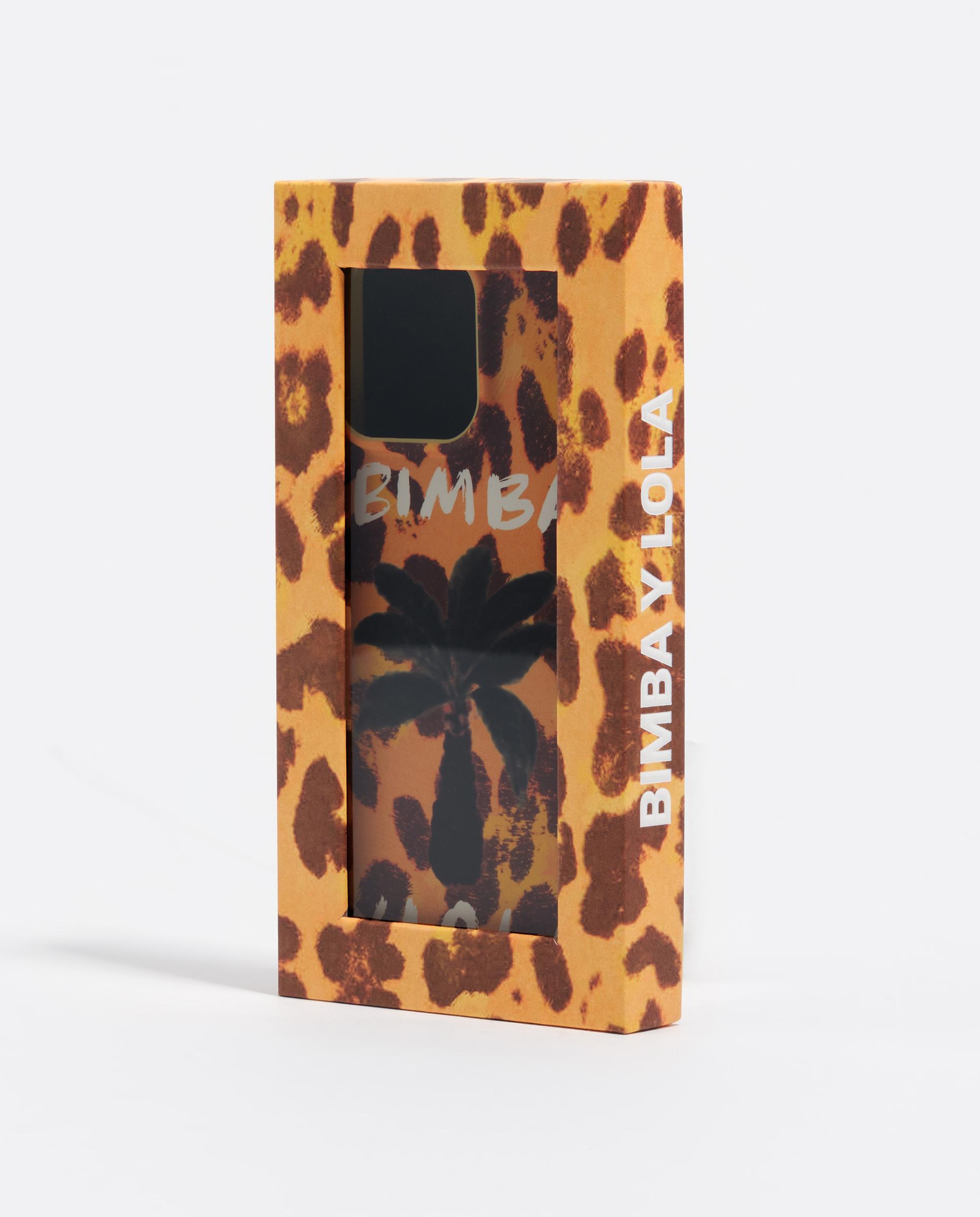 Capa para Telemóvel Iphone 16 Pro Palmeira Laranja / Preto-4