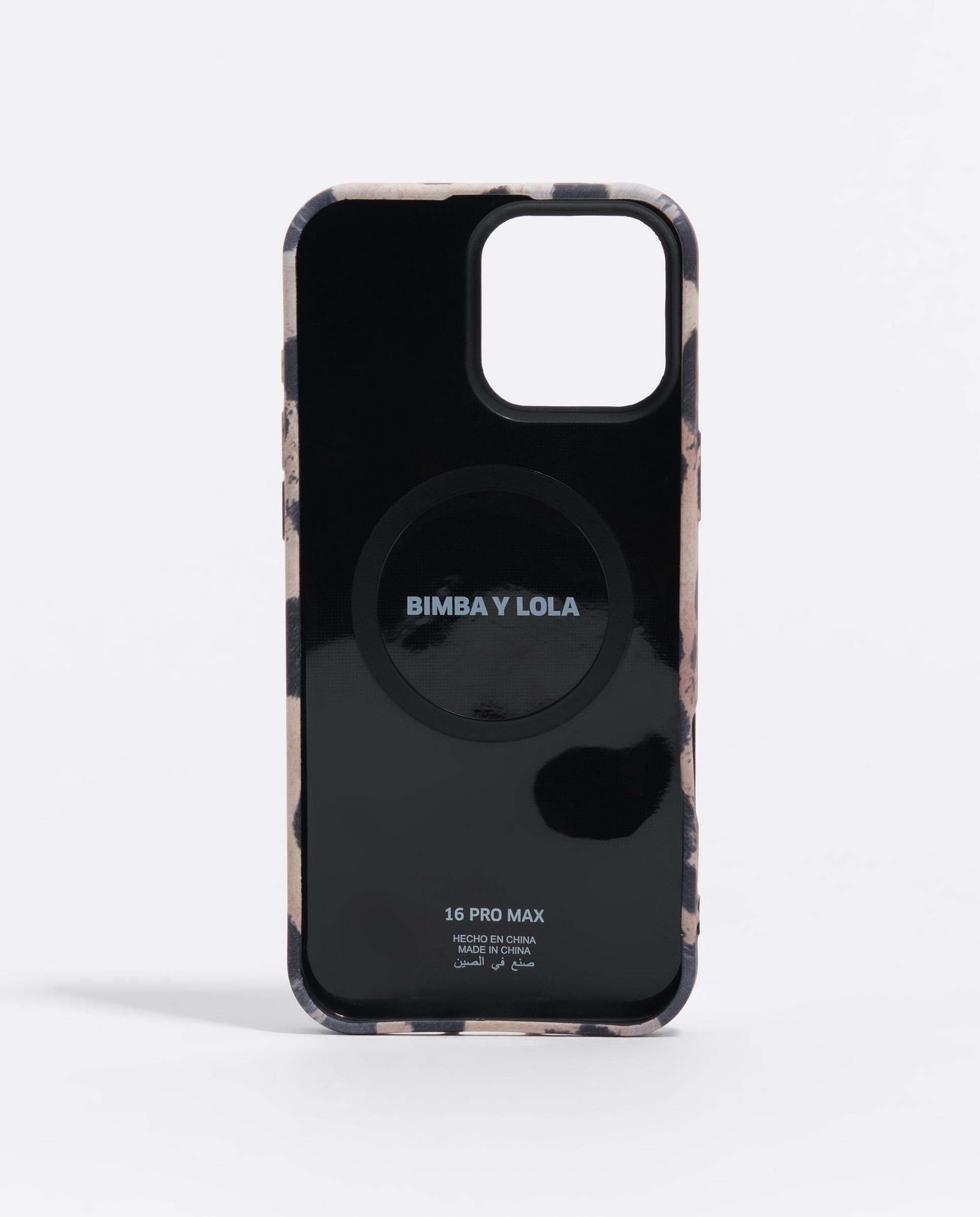 Capa para Telemóvel Iphone 16 Pro Max Palmeira Bege / Castanho-2
