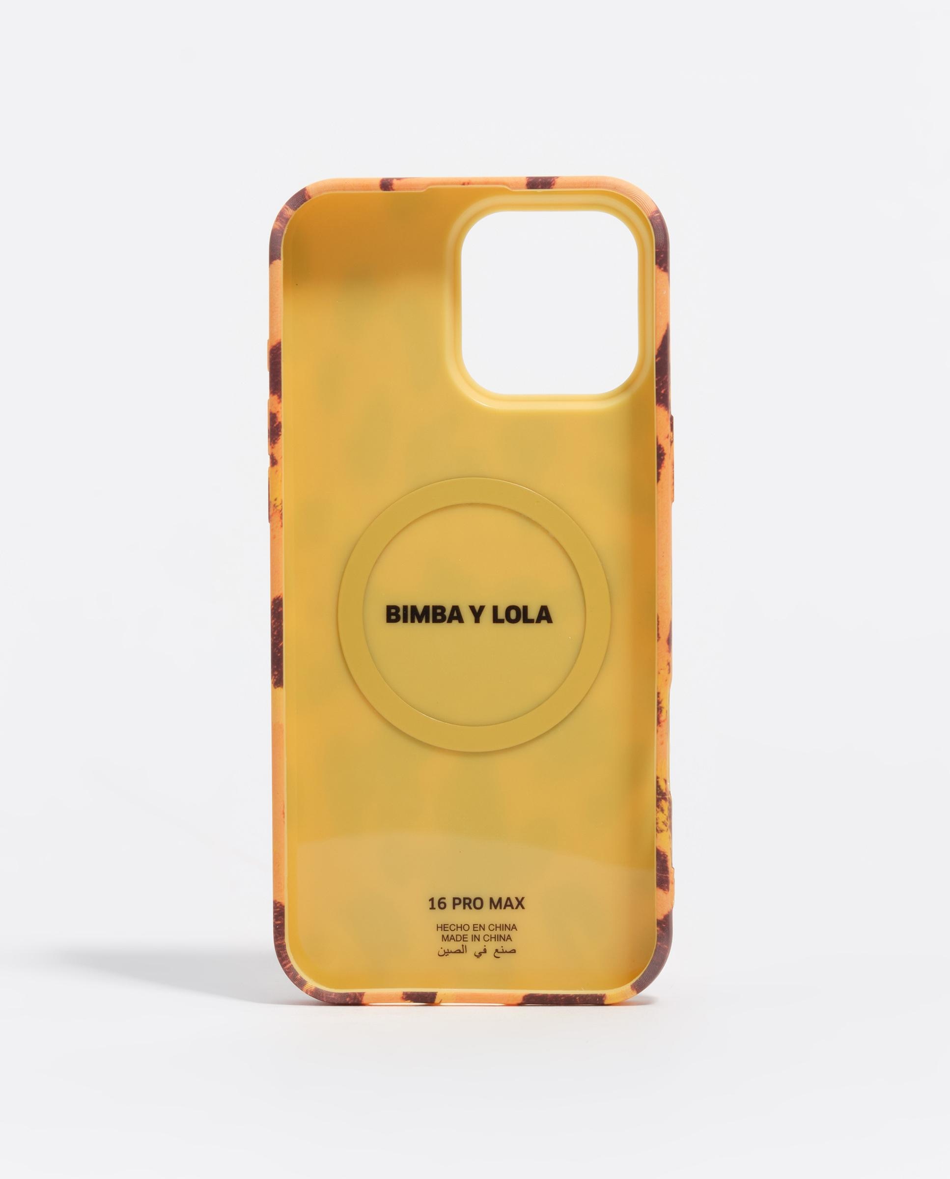 Capa para Telemóvel Iphone 16 Pro Max Palmeira Amarelo / Preto-2