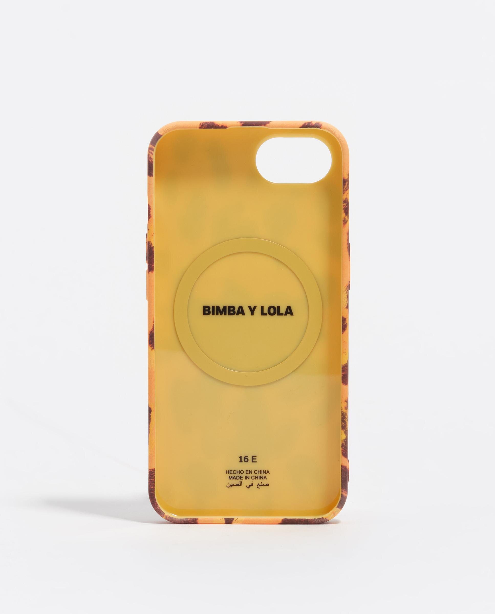 Capa Rígida Iphone 16 e Palmeira Amarelo-2