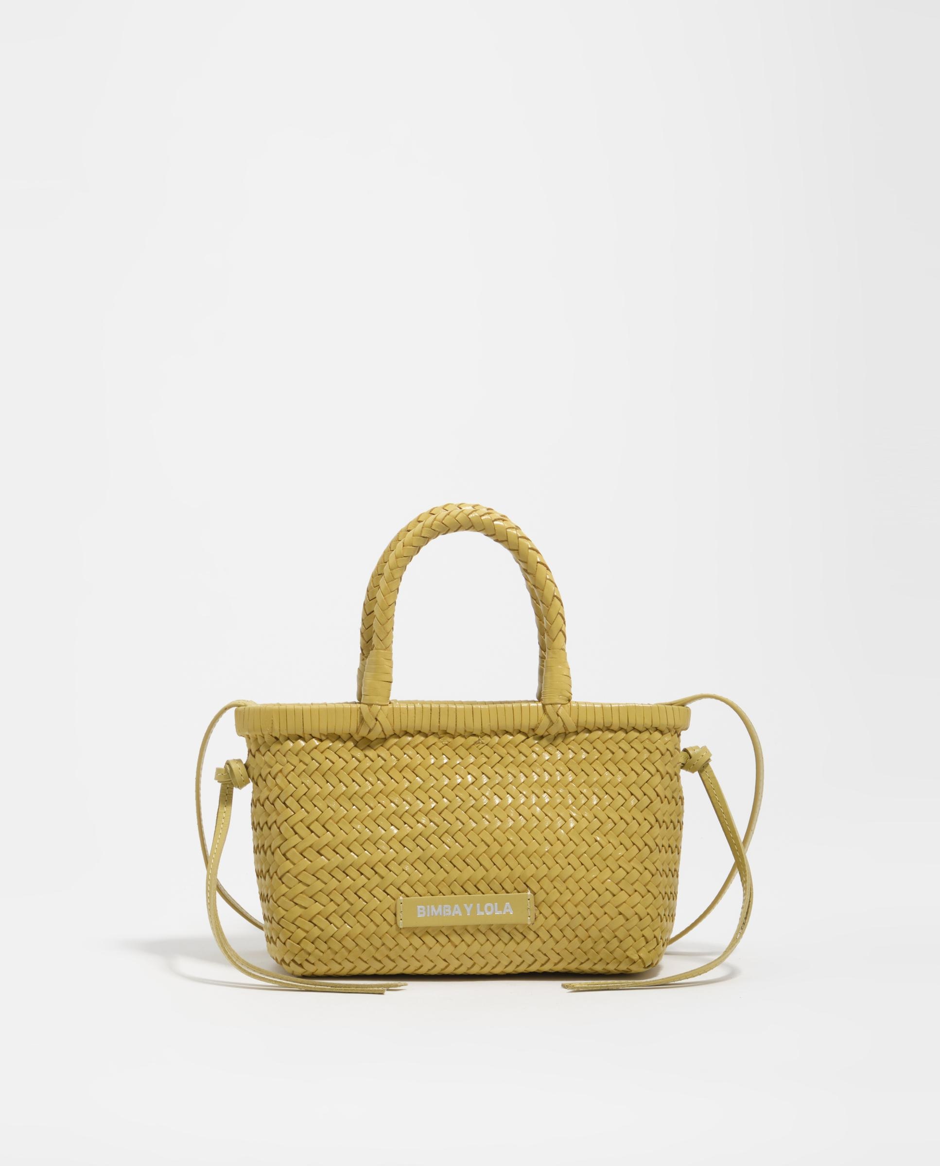 Imagem 0 de Mala de Ombro 100% Pele Entrançada Multiposições