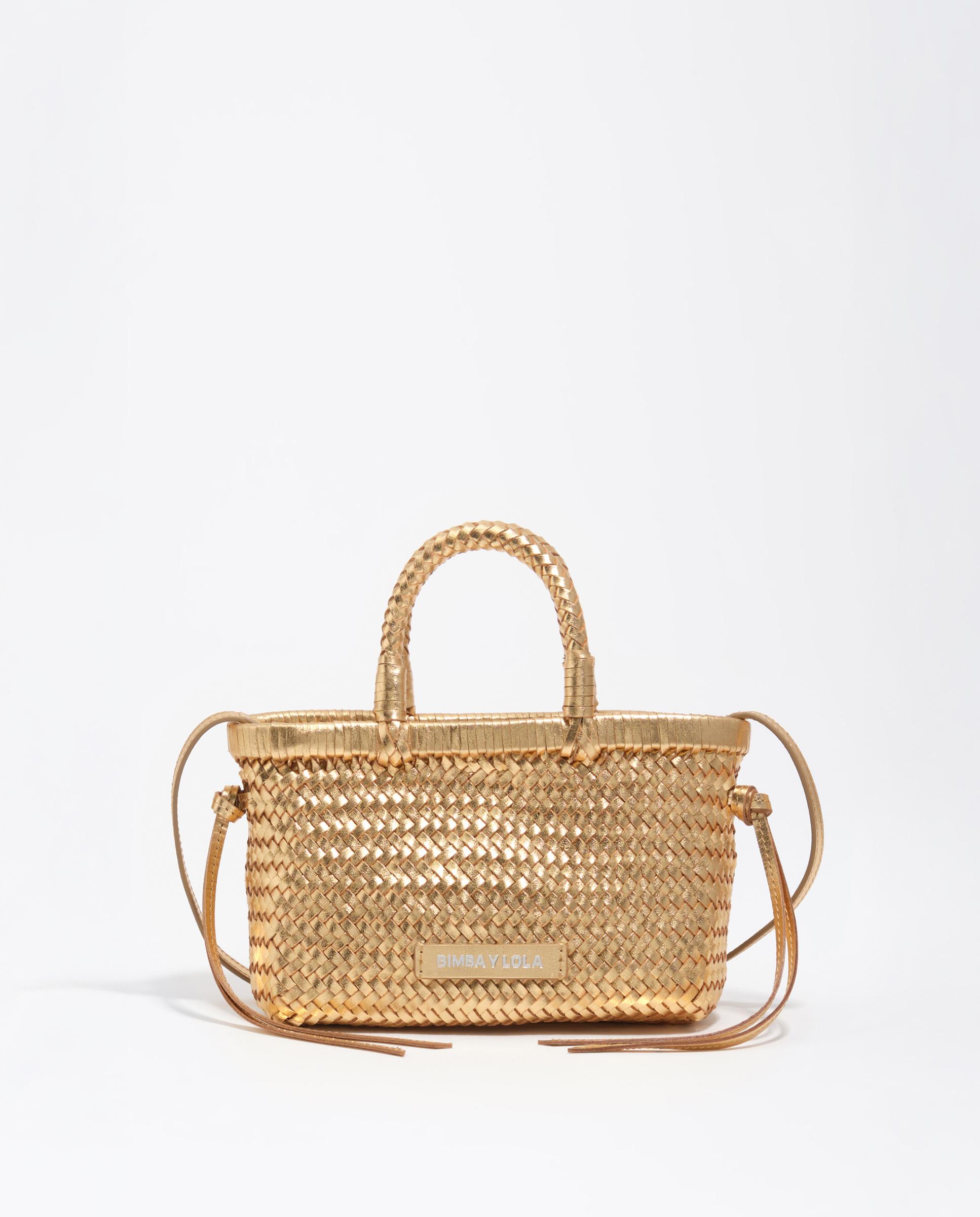 Imagem 0 de Cesto Mini Entrançado Pele