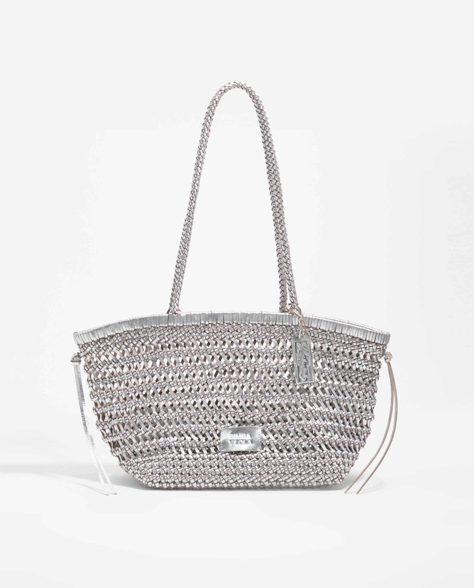 Imagem 0 de Mala de Ombro Shopper Grande Entrançada Pele