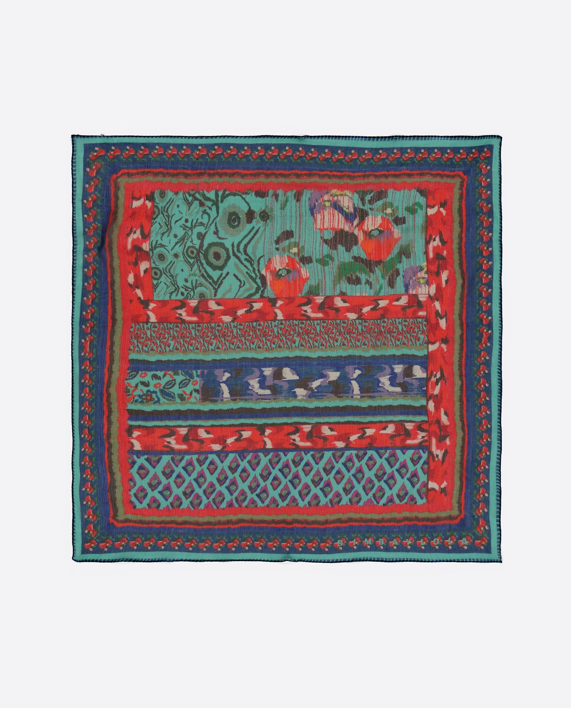 Imagem 0 de Écharpe com Franjas Flores Ikat